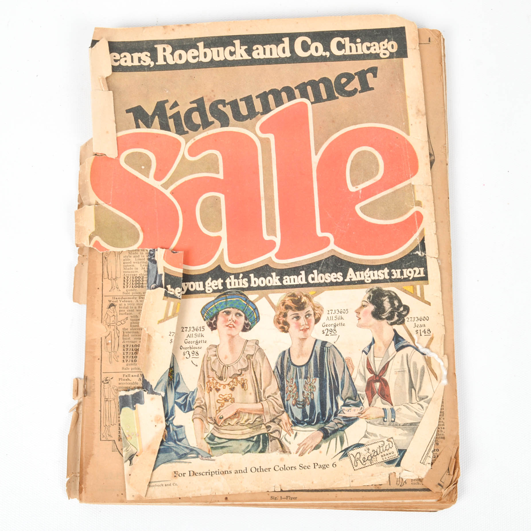 1921 Sears, Roebuck and Company Catalog