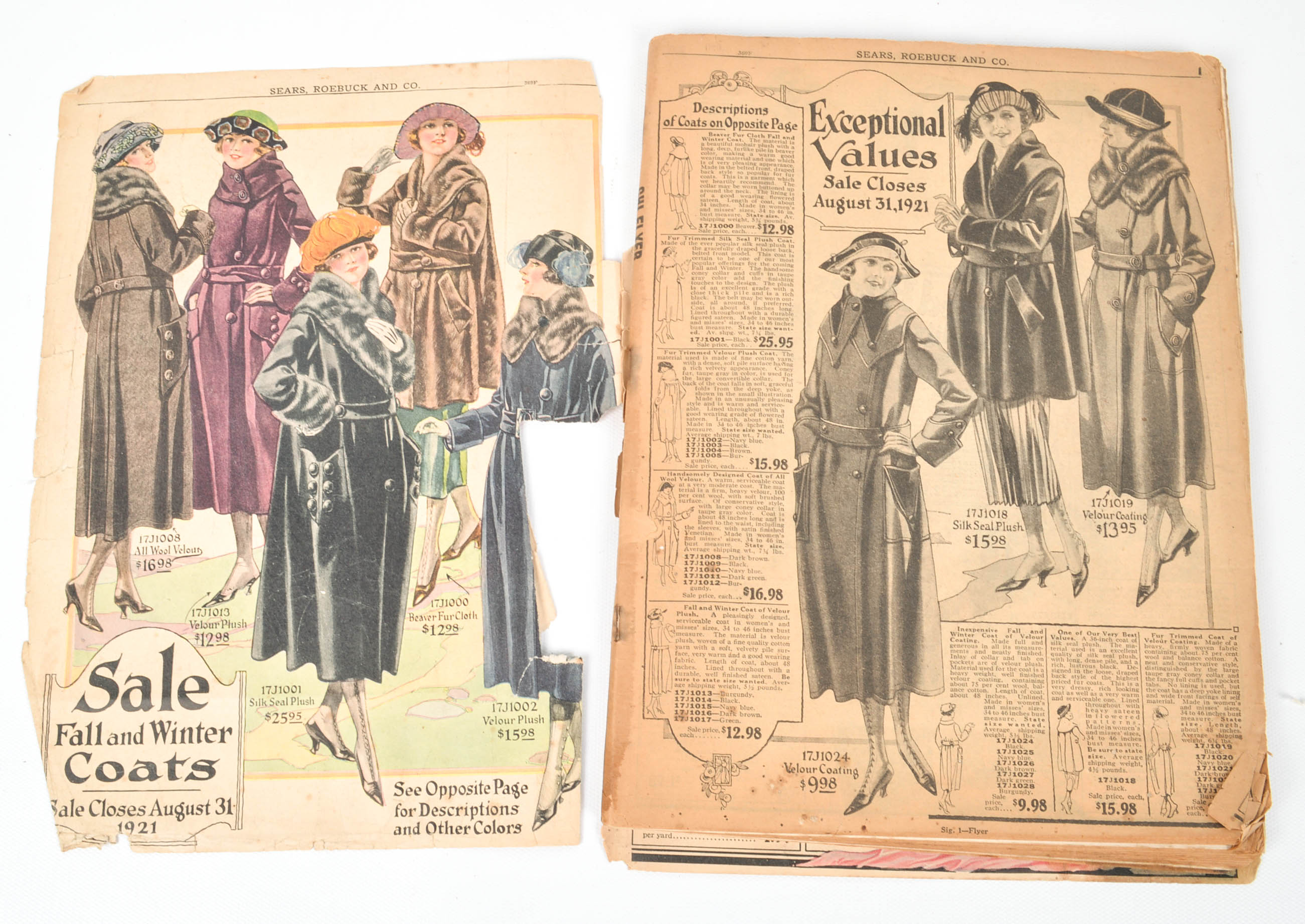 1921 Sears, Roebuck and Company Catalog