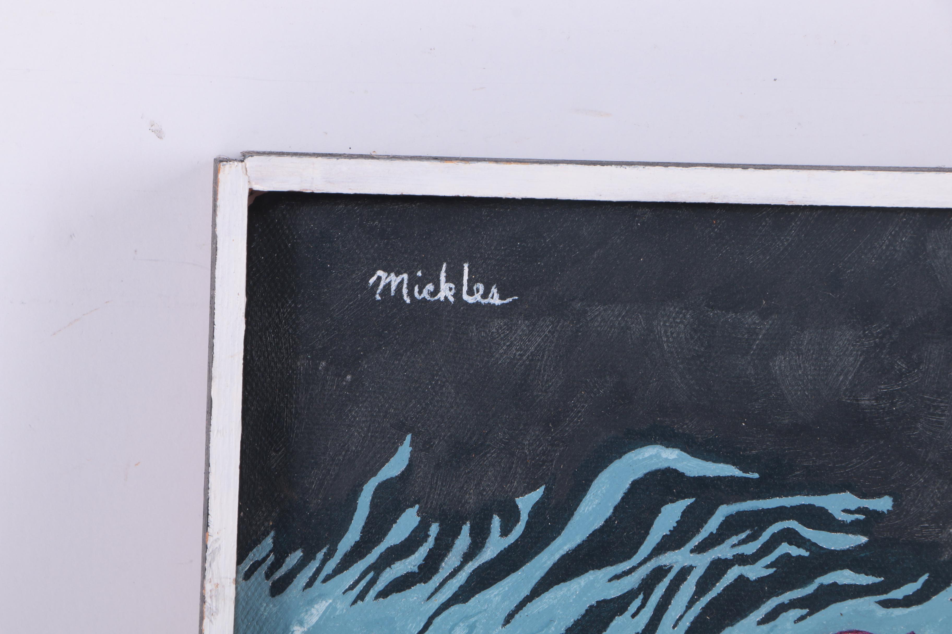 Morgan Mickles Acrylic on Canvas "Victory Dance"