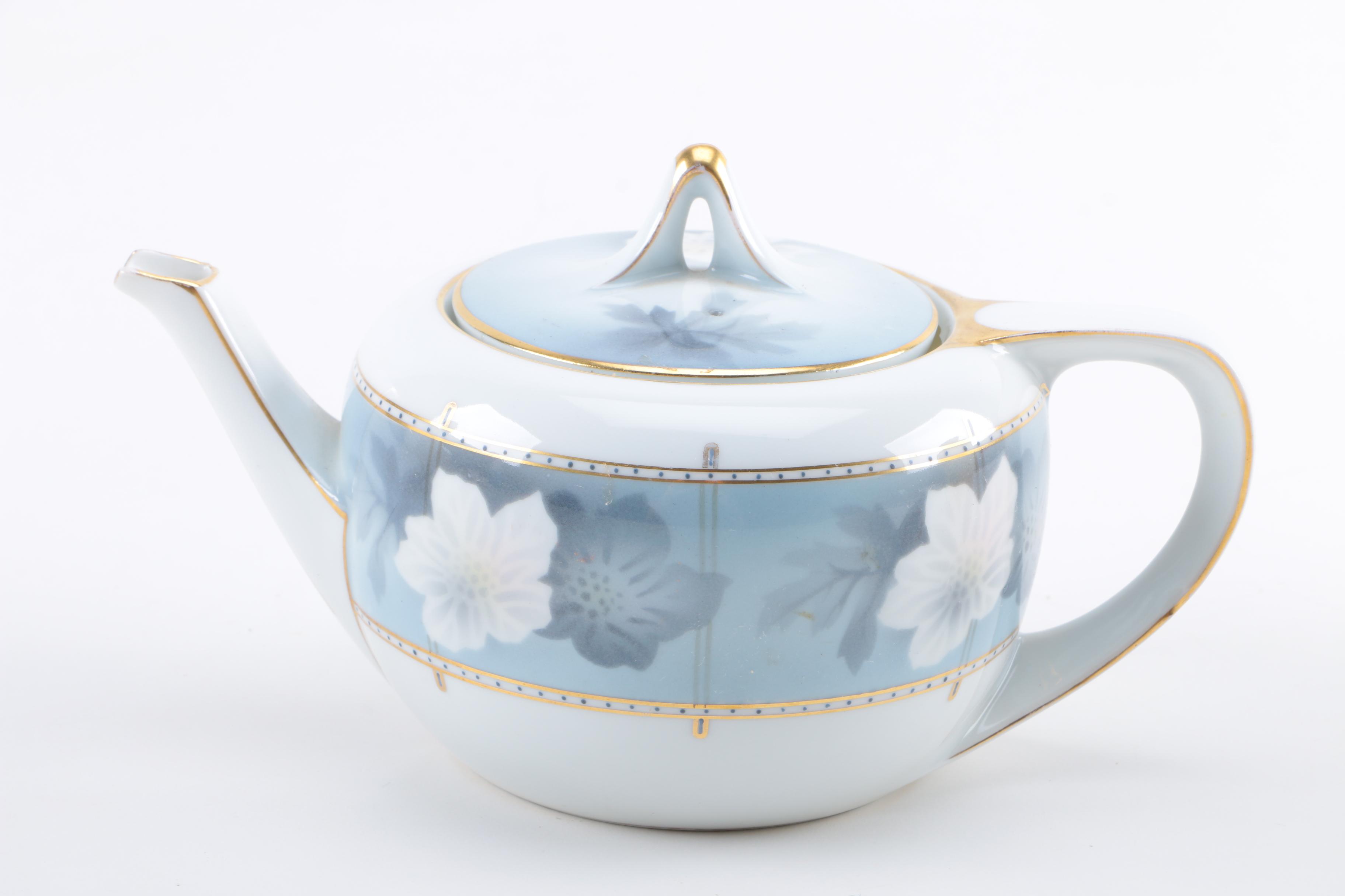 Two Vases and a Teapot