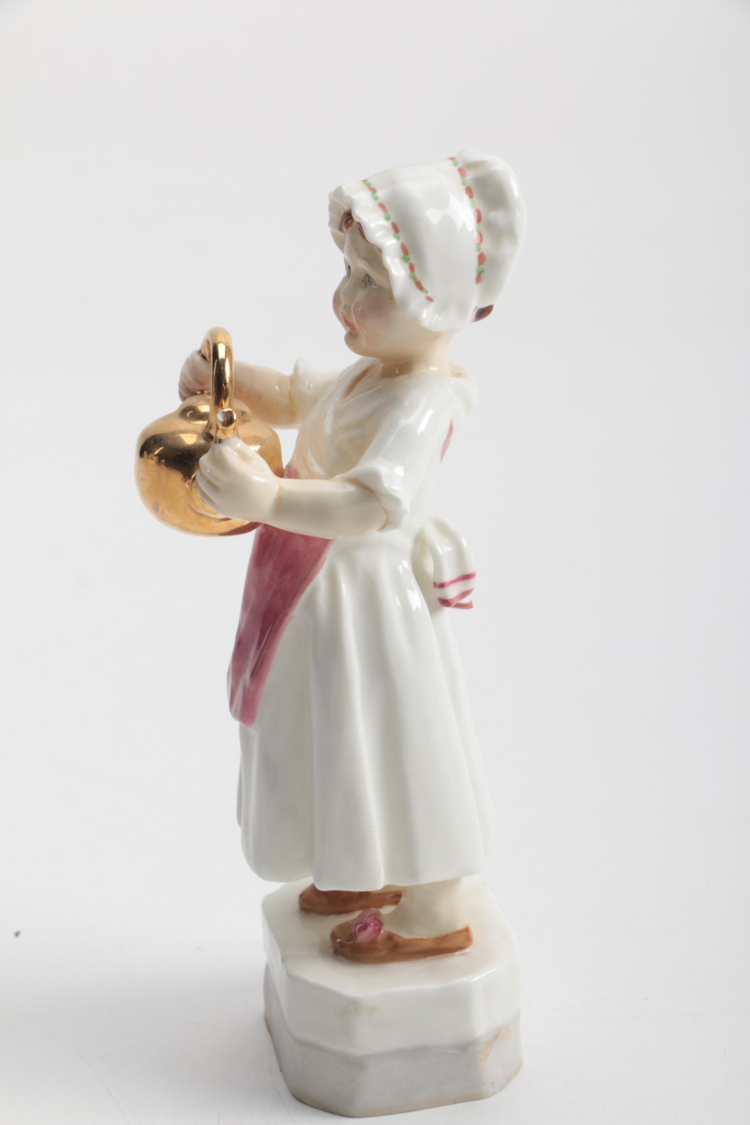 Collection of Children Figurines by Royal Worcester