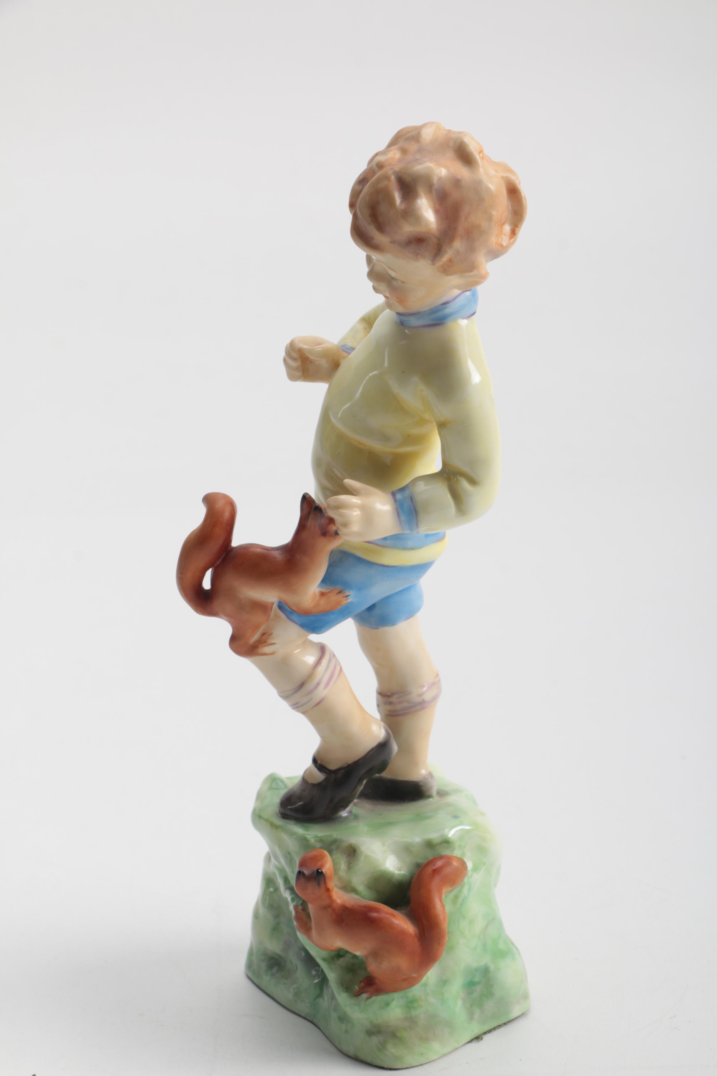 Collection of Children Figurines by Royal Worcester