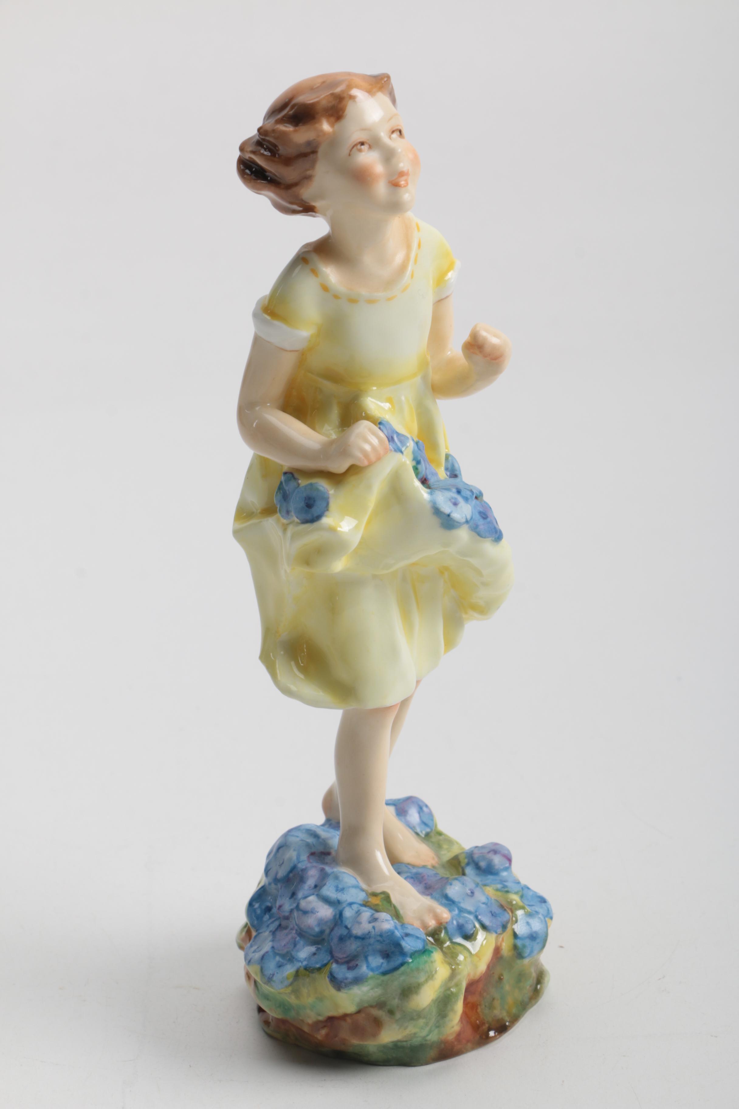 Collection of Children Figurines by Royal Worcester