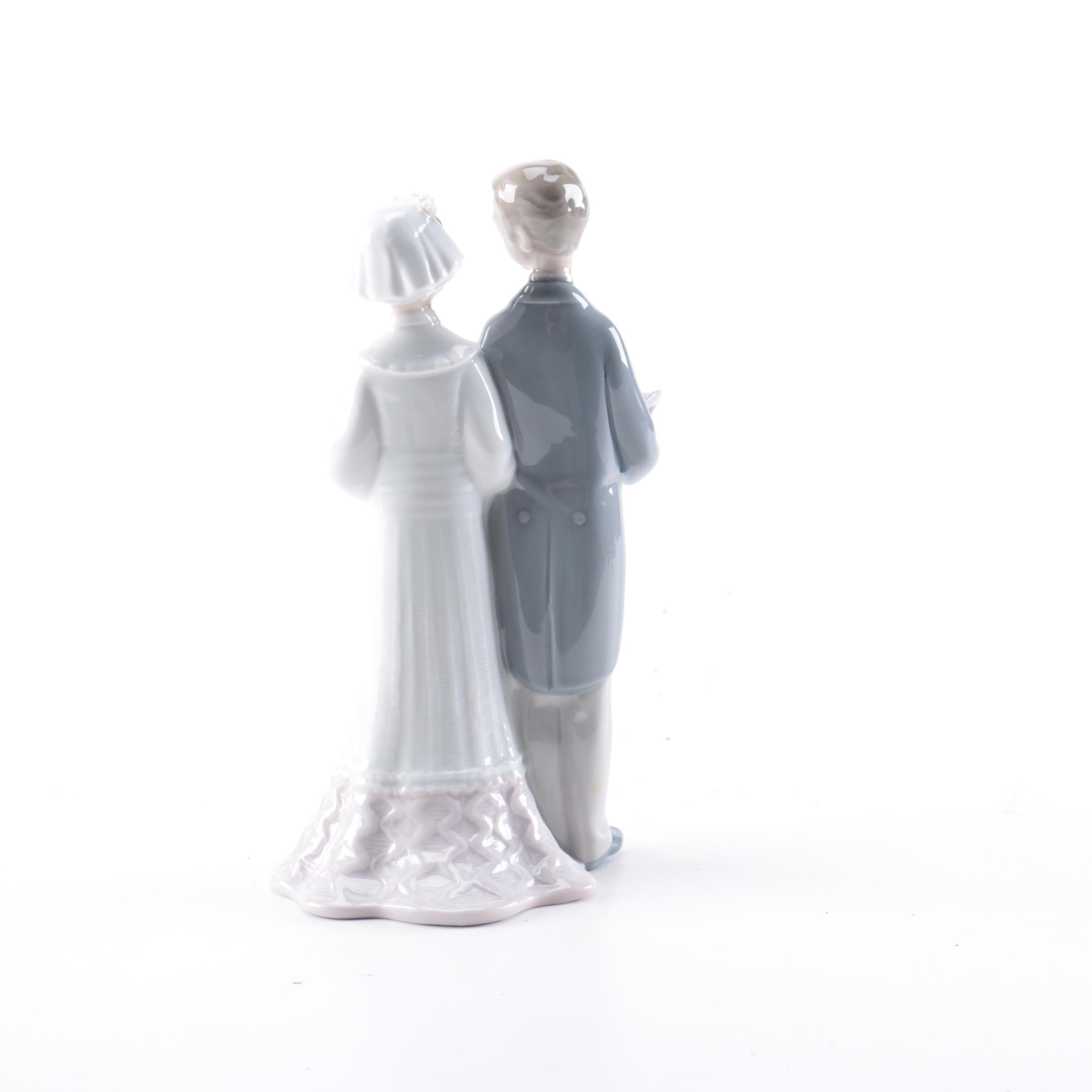 Lladró Wedding Bride and Groom Wedding Topper