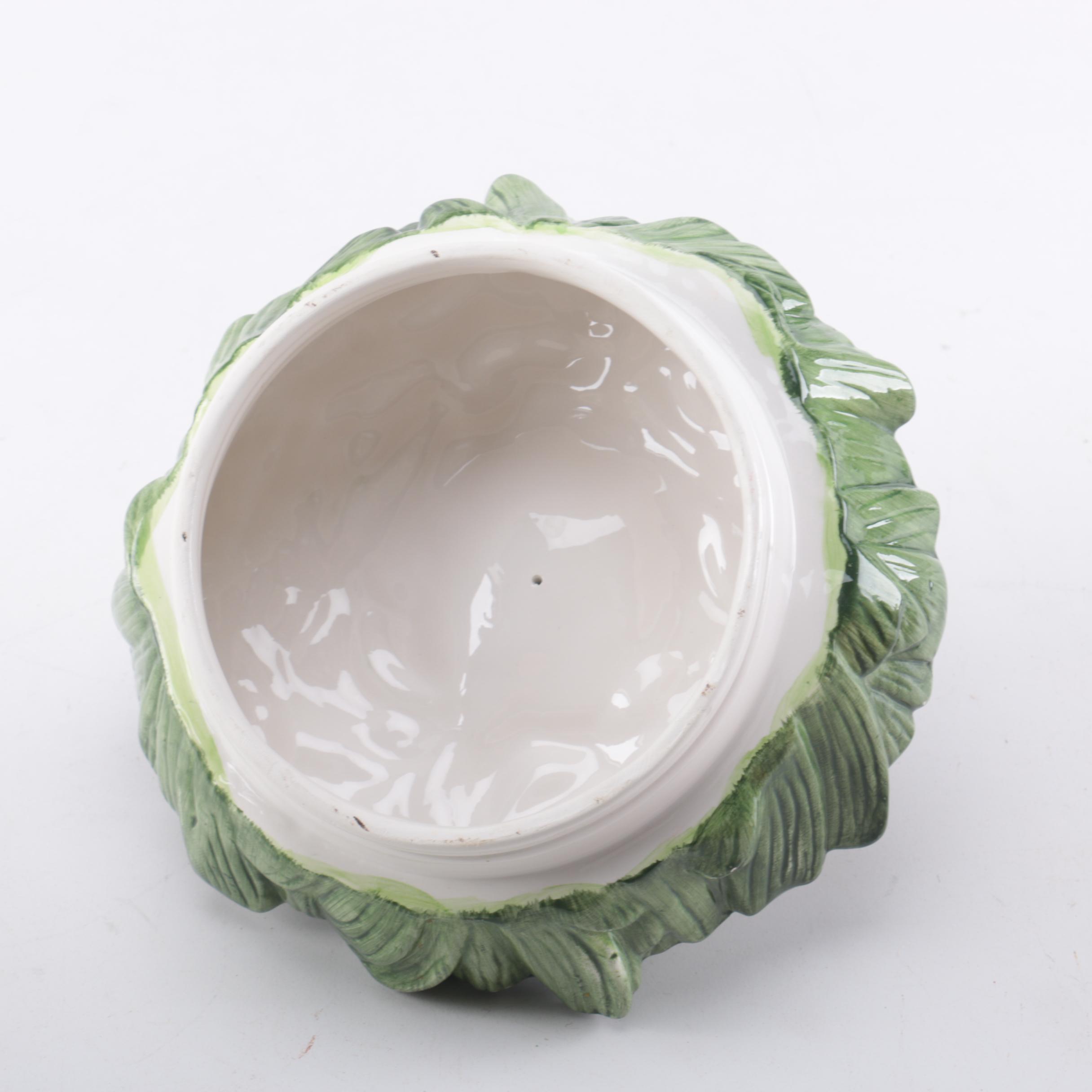 Set of Ceramic Vegetable Canisters