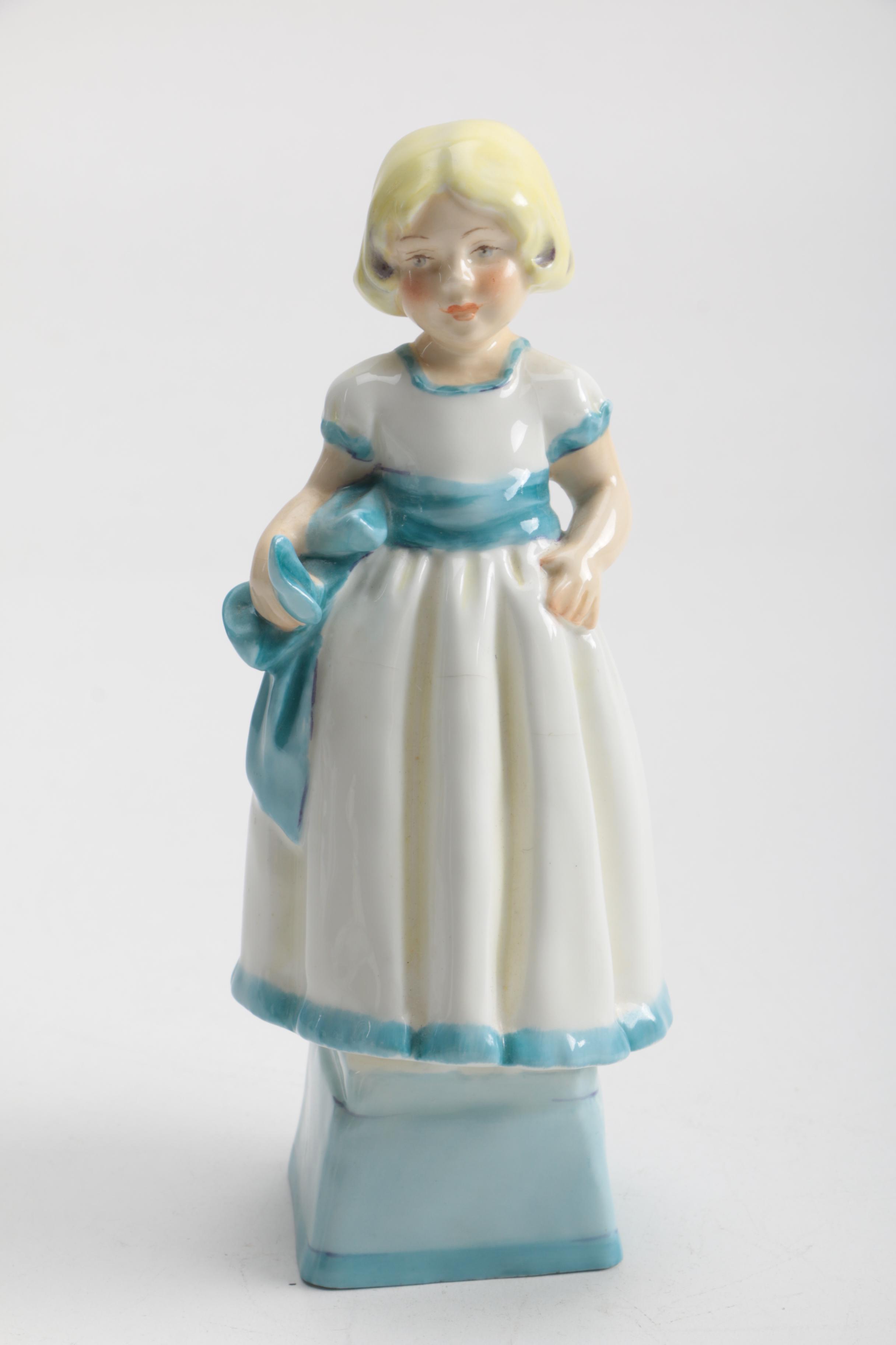 Royal Worcester's "Monday's Child is Fair of Face" Figurines