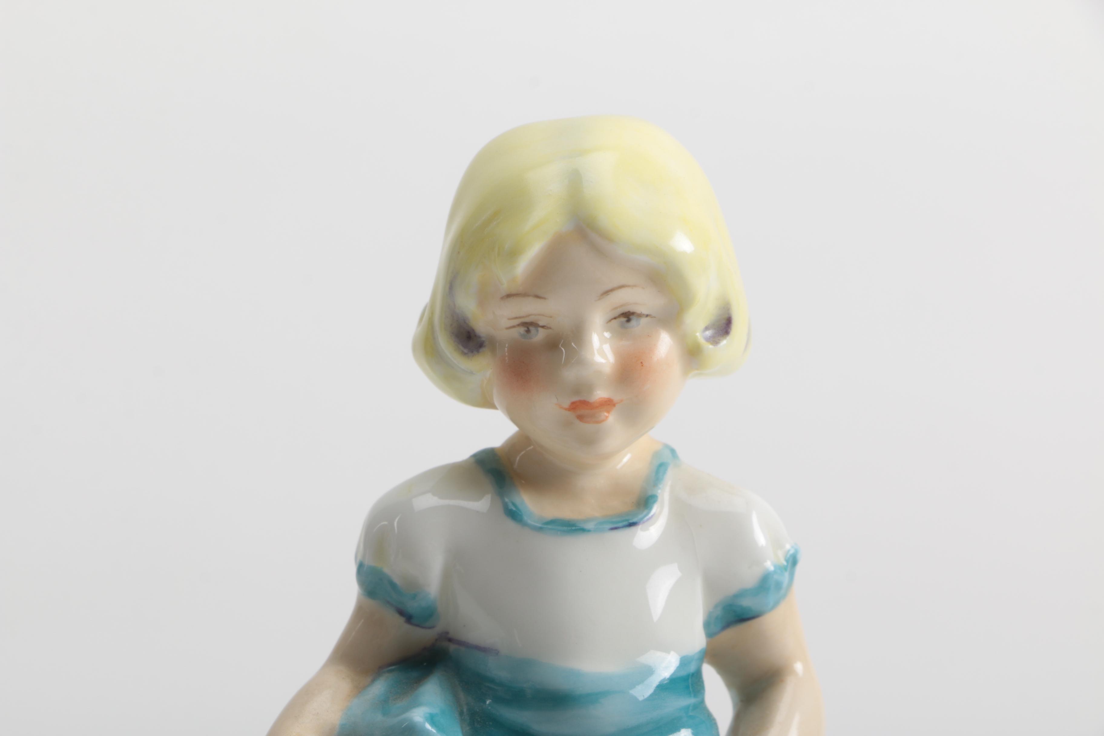 Royal Worcester's "Monday's Child is Fair of Face" Figurines