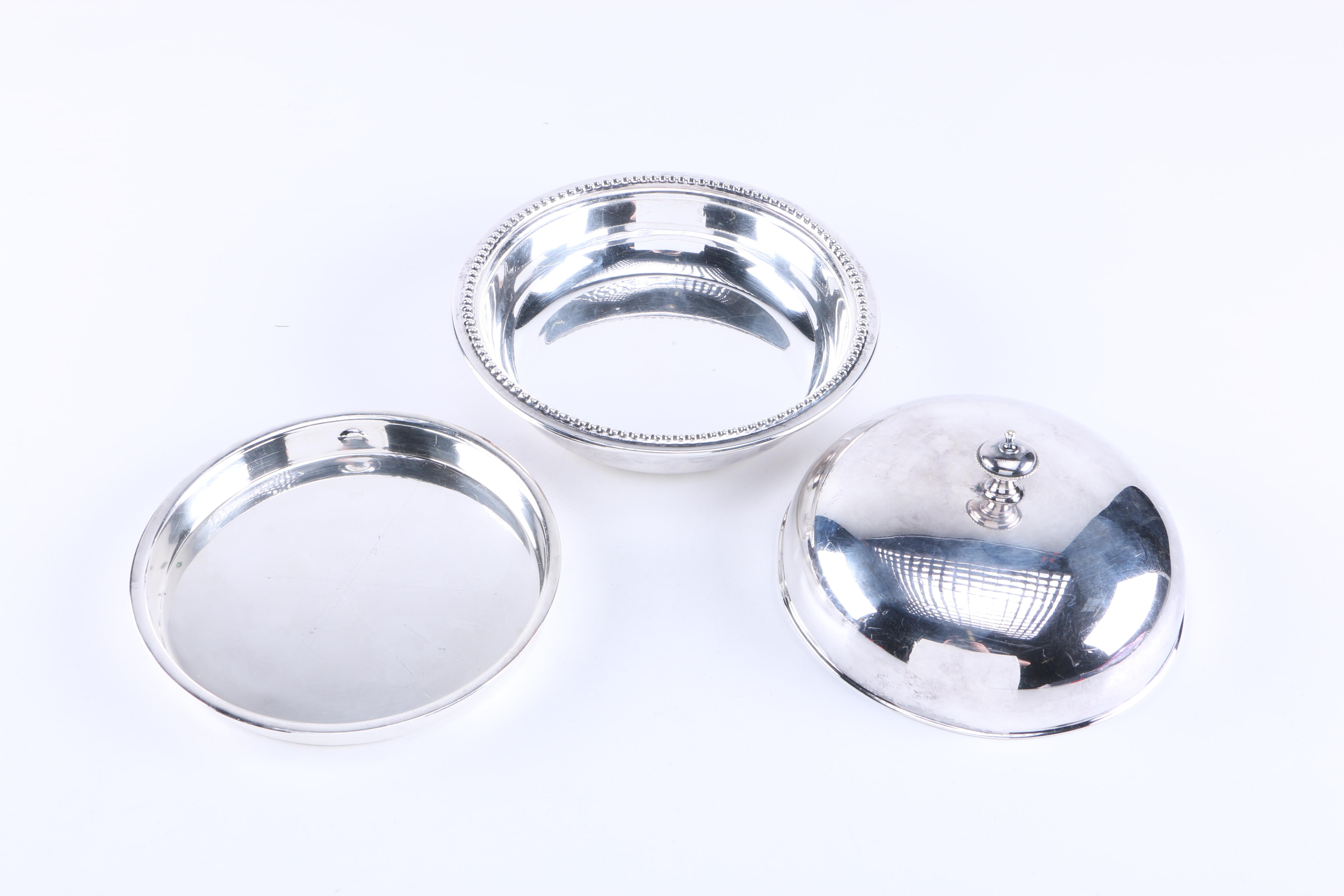 Mappin & Webb Silver Plate Tableware Featuring Princes' Plate