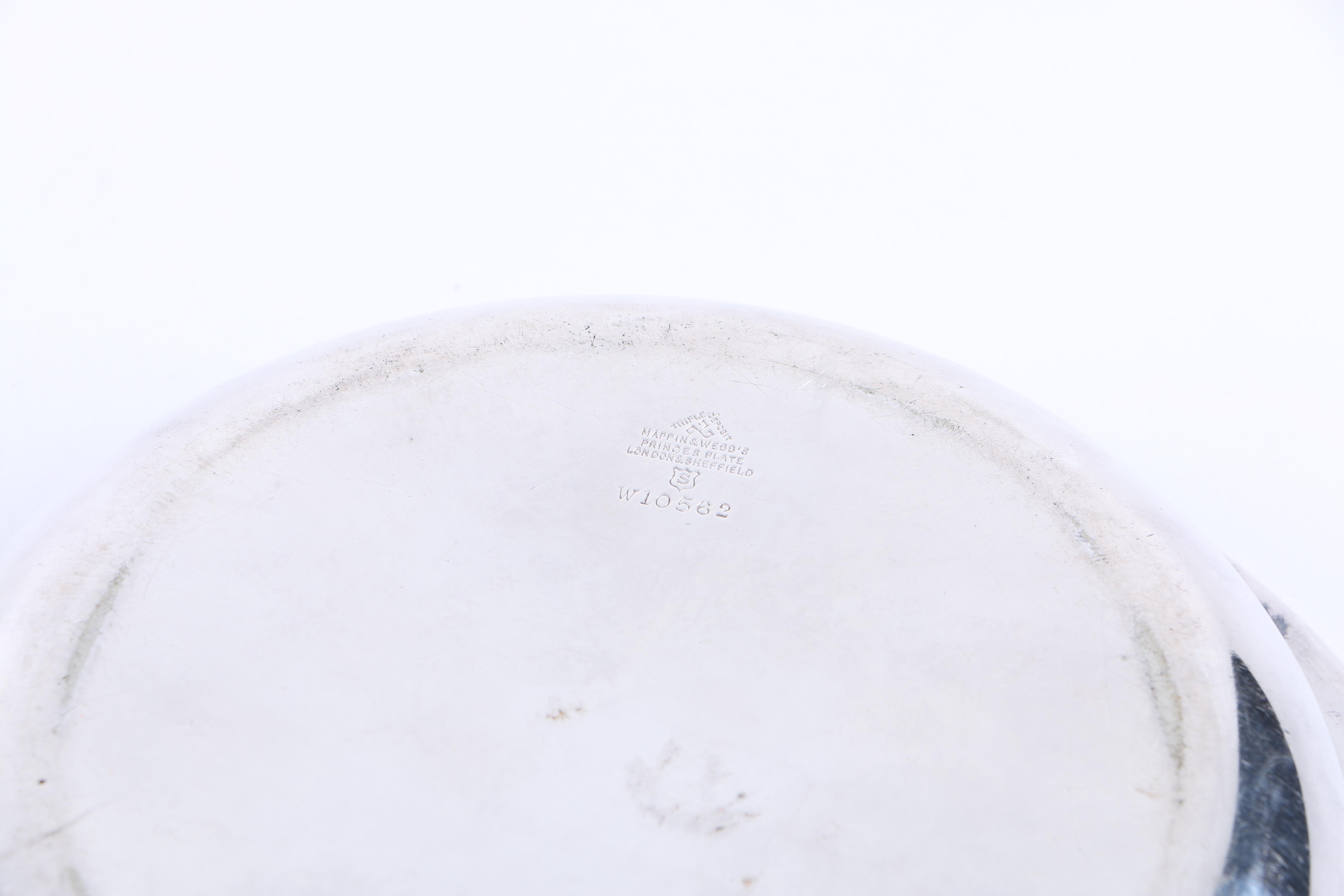 Mappin & Webb Silver Plate Tableware Featuring Princes' Plate