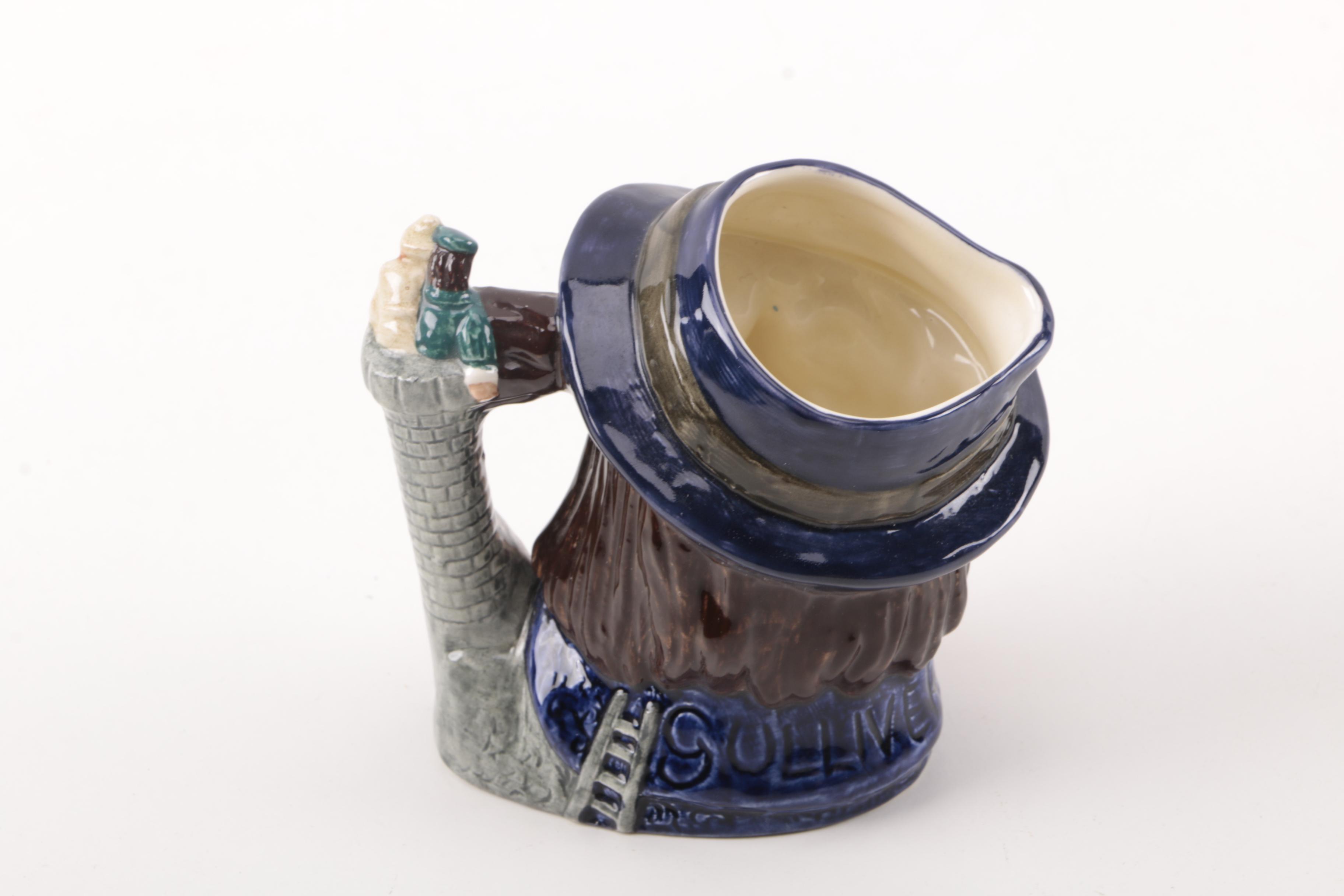 Miniature Set of Royal Doulton Toby Character Jugs