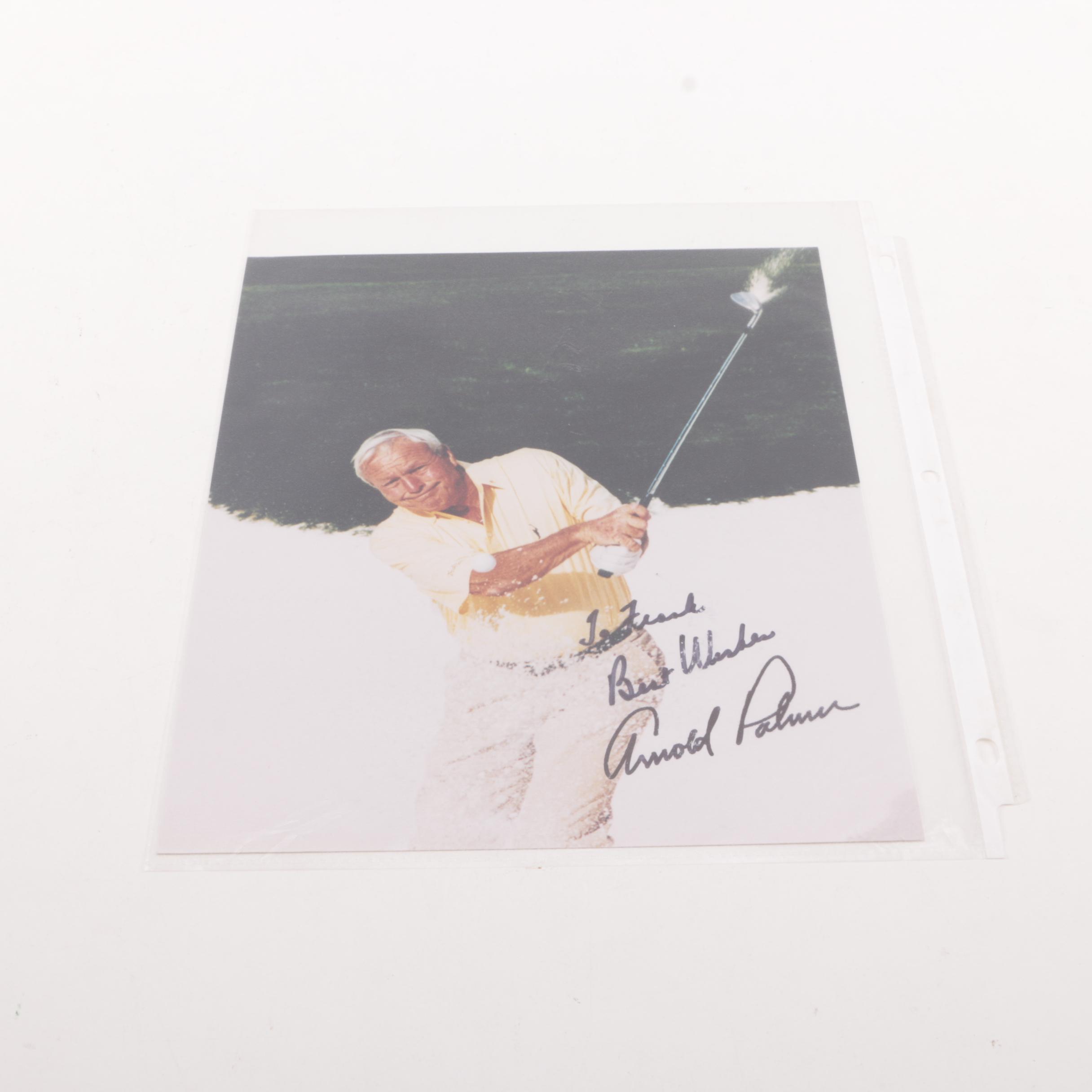 Arnold Palmer Autographed Photograph