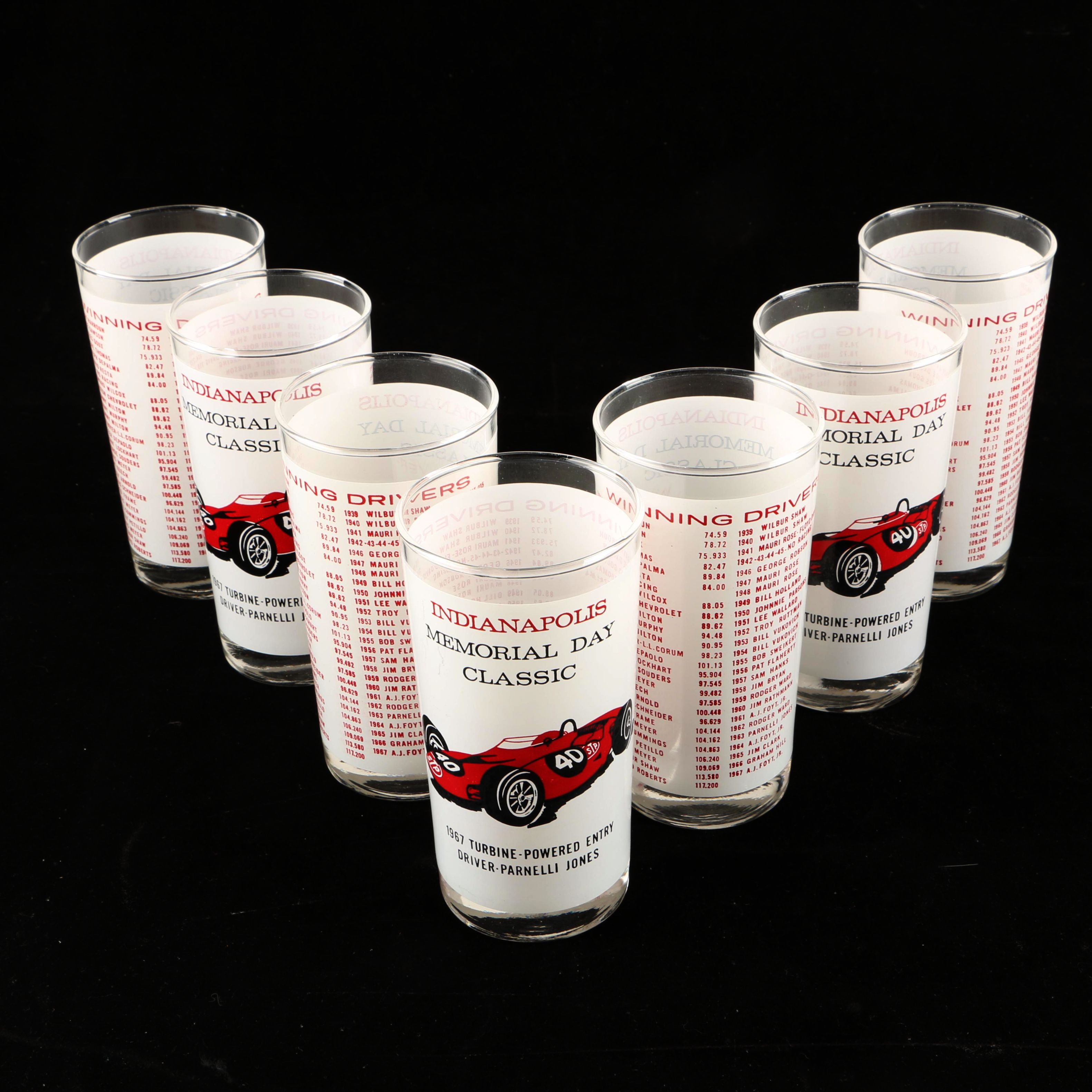 1967 Indianapolis 500 Memorial Day Glasses