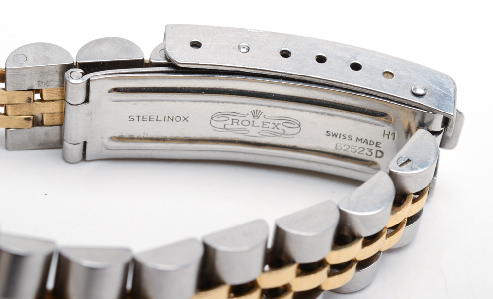 Vintage Rolex 14K Yellow Gold Fluted Bezel Watch