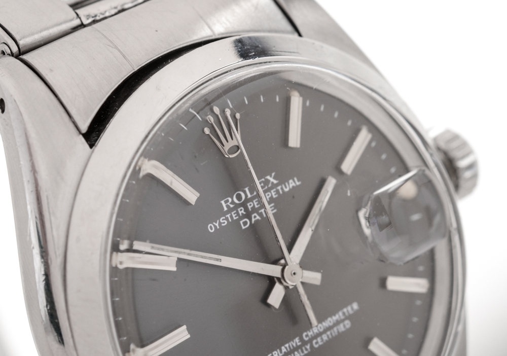 1975 Rolex Date Stainless Steel Watch