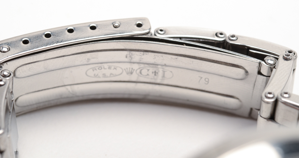 1975 Rolex Date Stainless Steel Watch