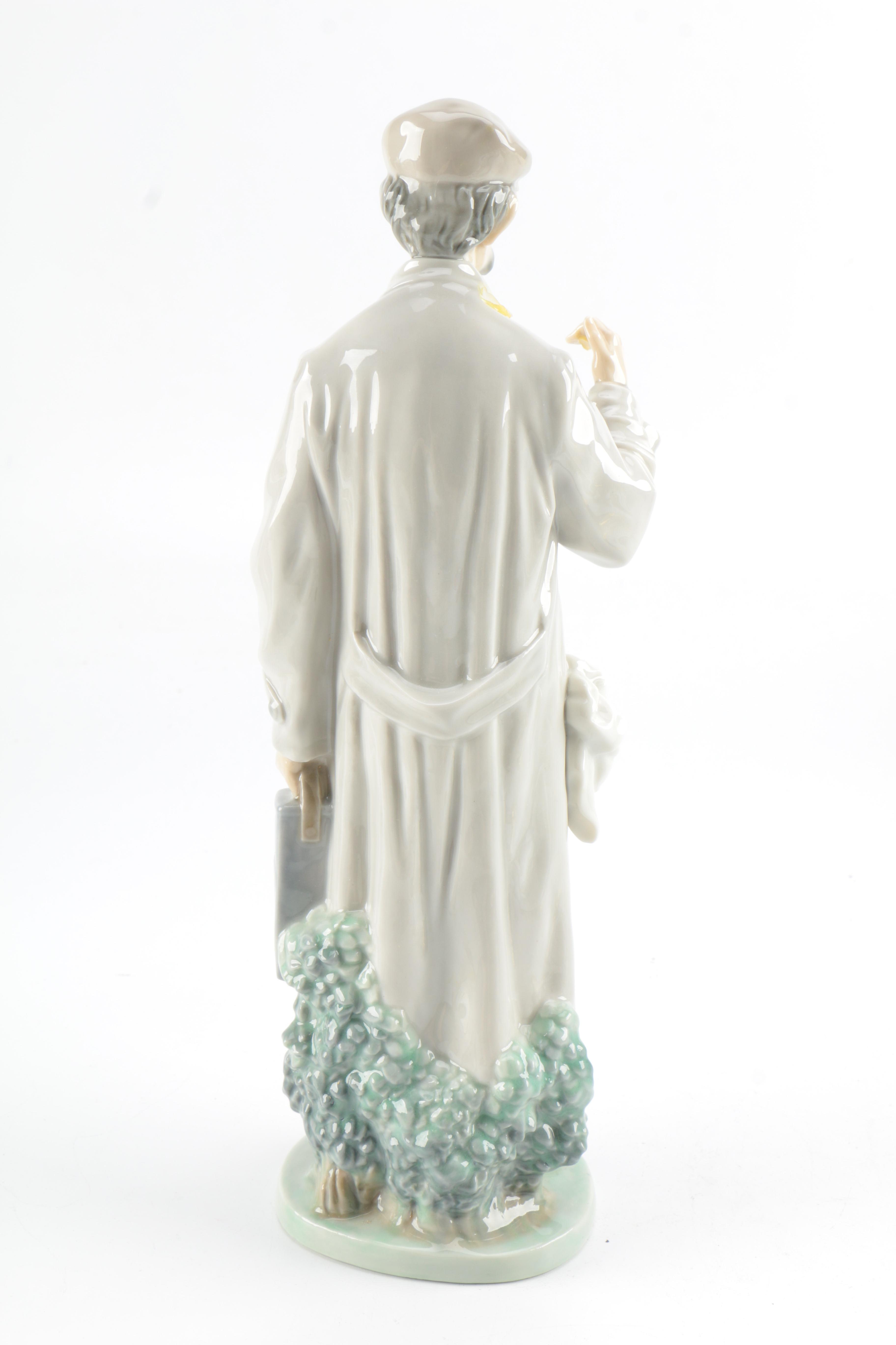 1984 Lladró "Roving Photographer" Porcelain Figurine