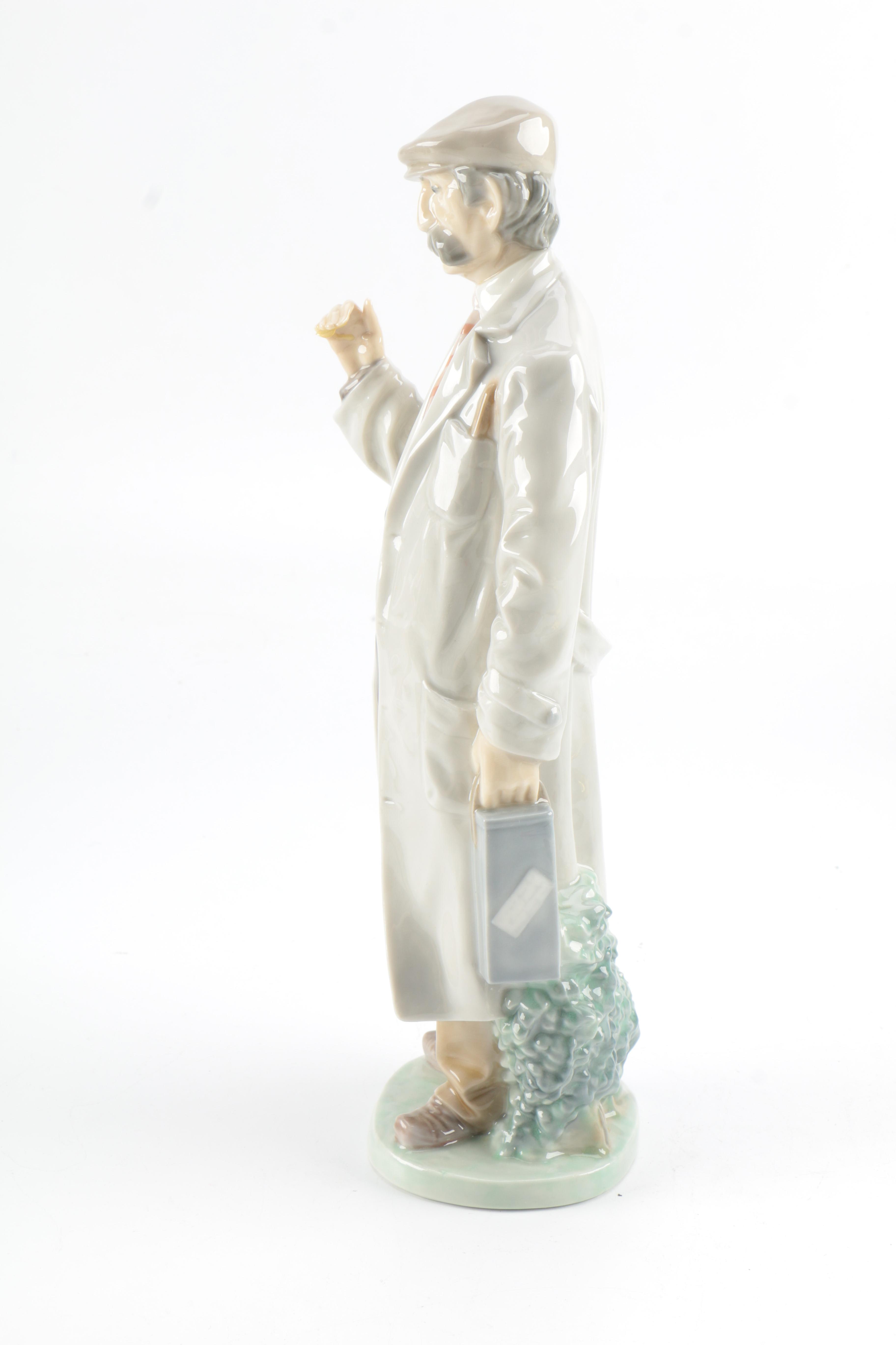 1984 Lladró "Roving Photographer" Porcelain Figurine