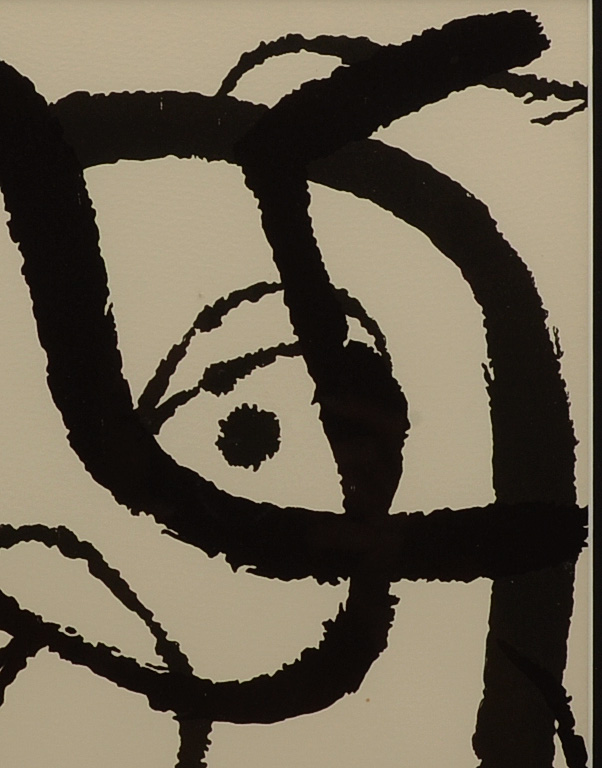 Joan Miró 1979 Woodblock Print "Miro Graveur IX"