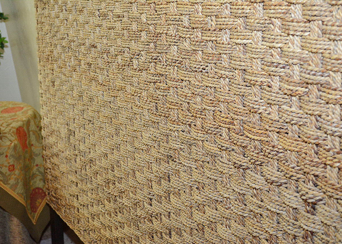 Woven Seagrass King Size Headboard