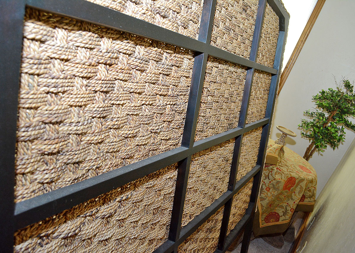 Woven Seagrass King Size Headboard
