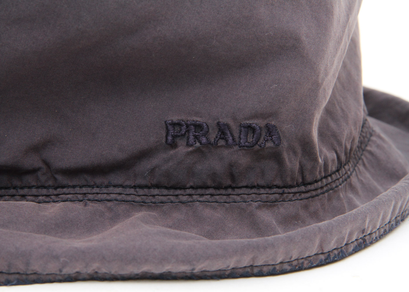 Prada Grey Bucket Hat