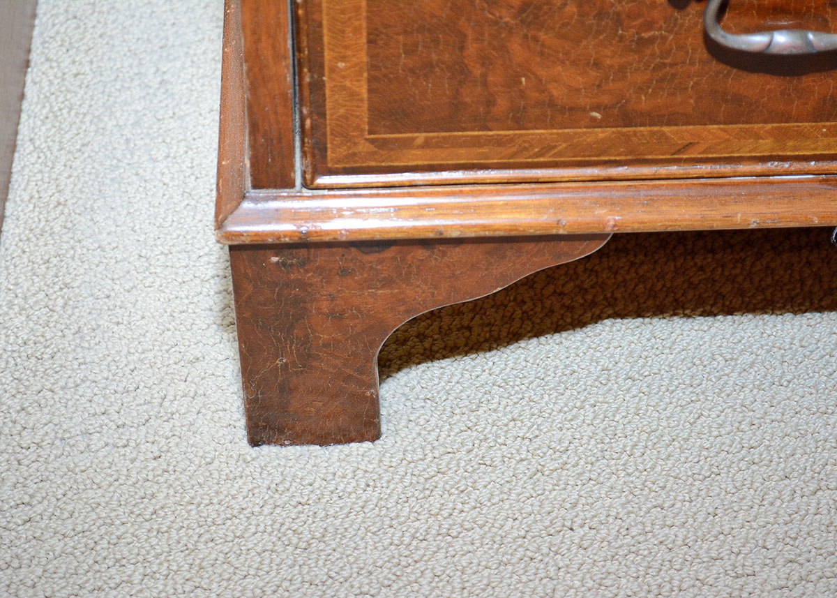 George III Style Inlaid Chest-on-Chest