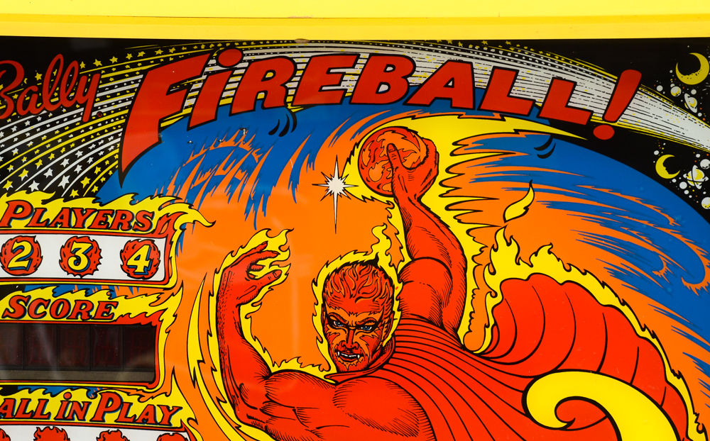 Bally "Fireball" Pinball Machine