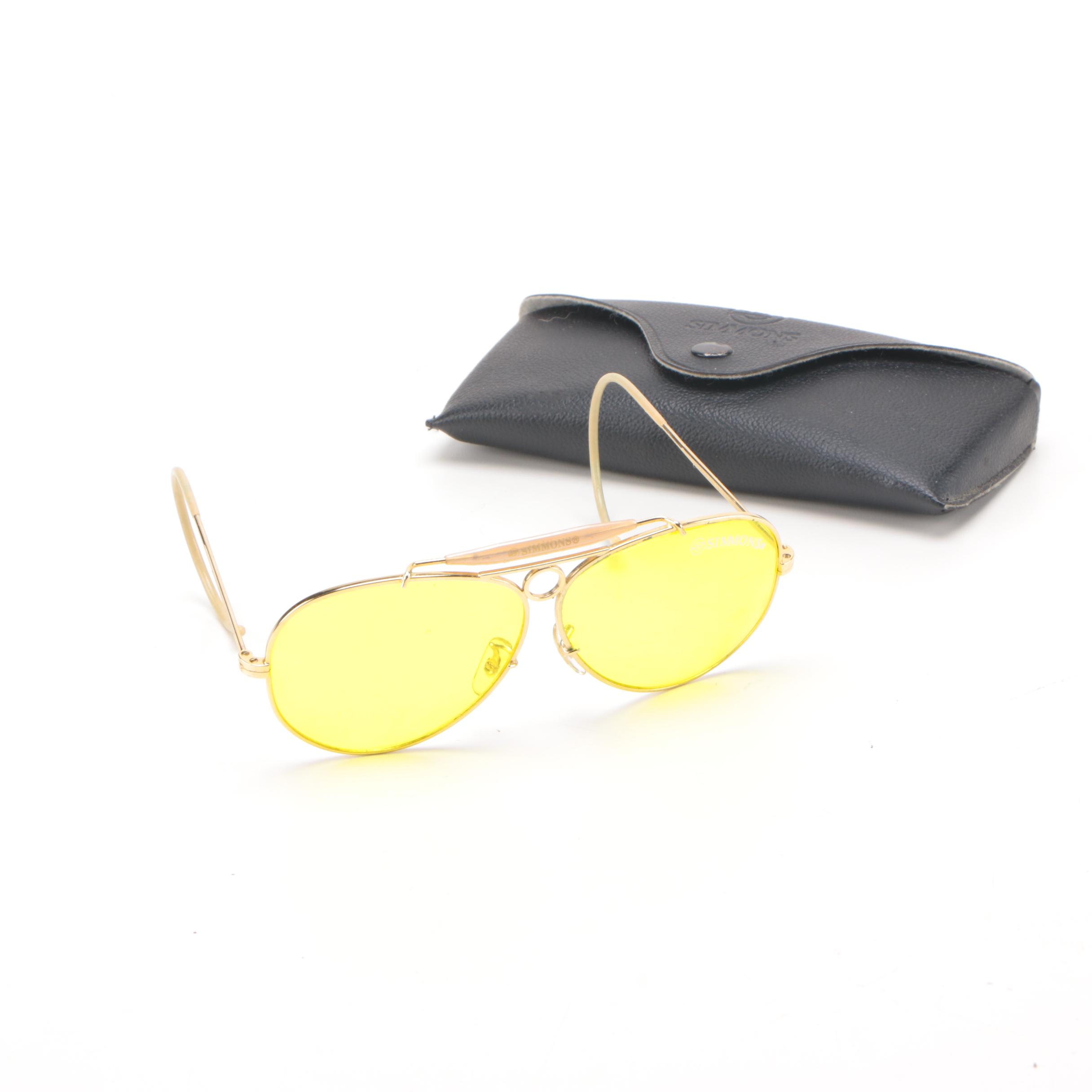 Simmons Aviator Sunglasses