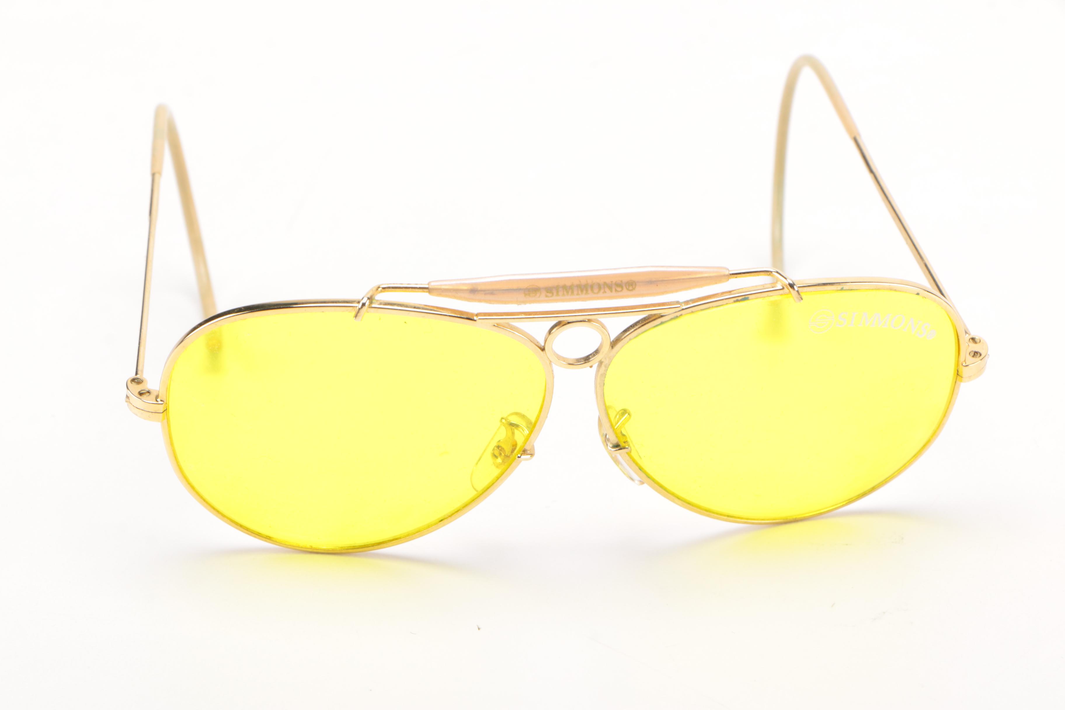 Simmons Aviator Sunglasses