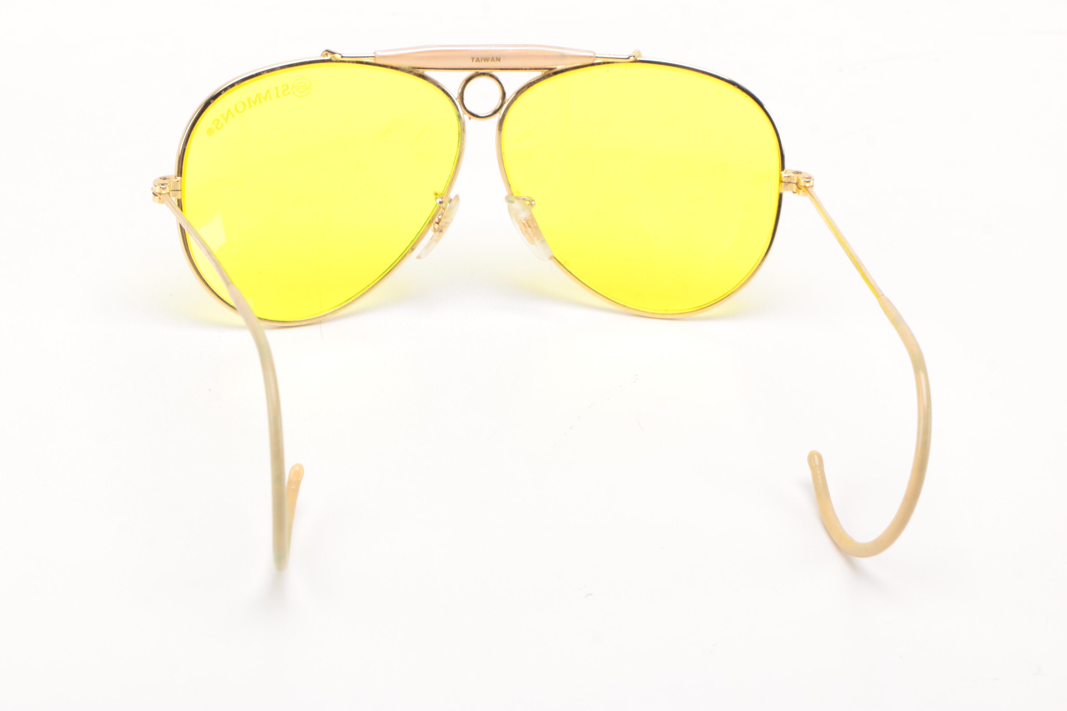 Simmons Aviator Sunglasses