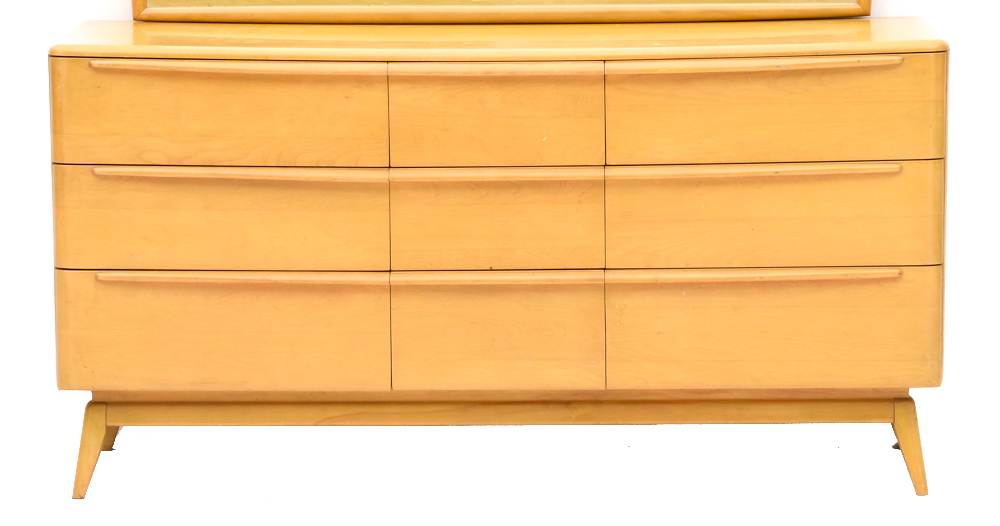 Vintage Heywood-Wakefield Dresser with Mirror