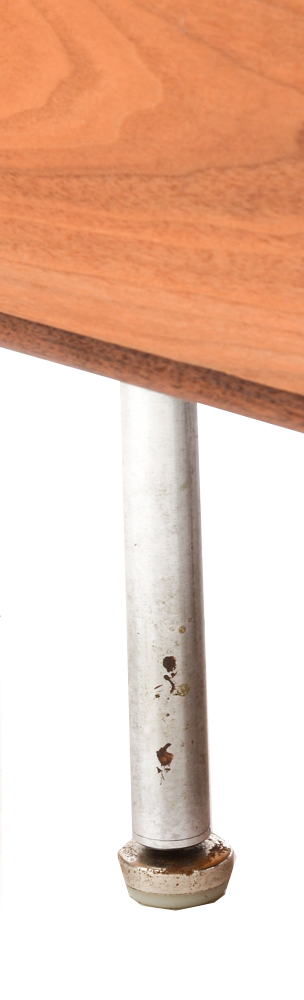 Mid Century Modern Jens Risom Floating Walnut Desk