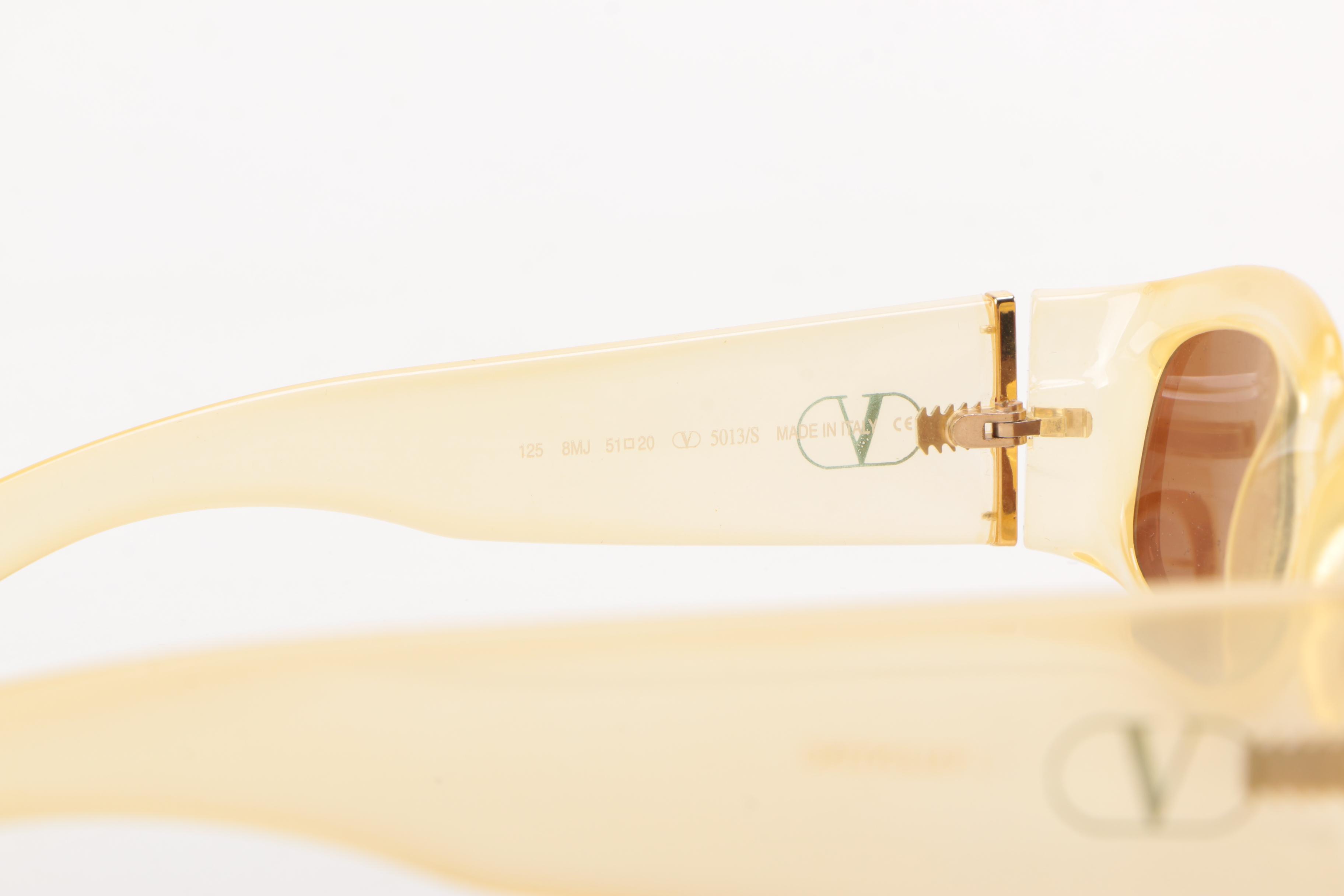 Valentino Translucent Sunglasses