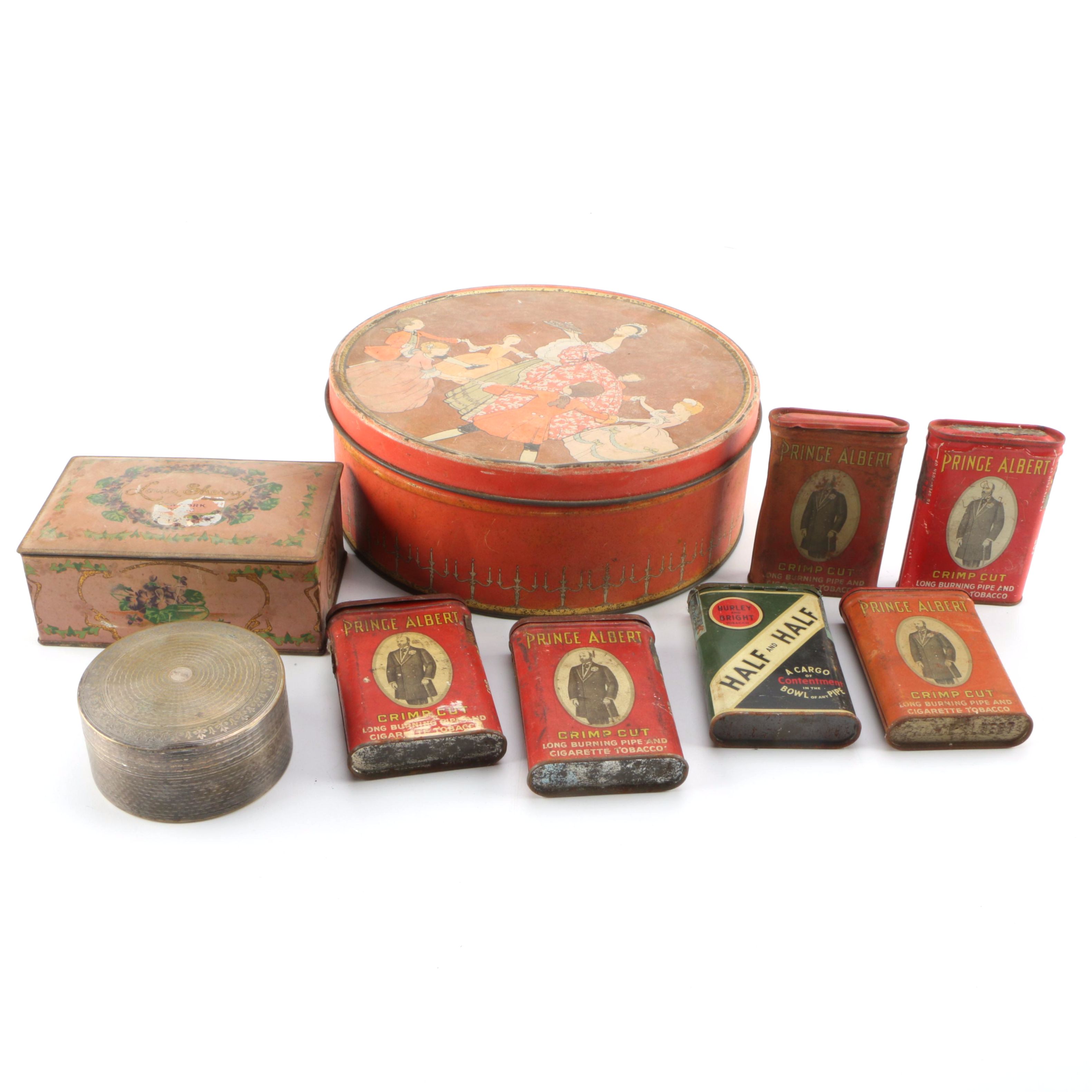 Tobacco and Other Vintage Tins