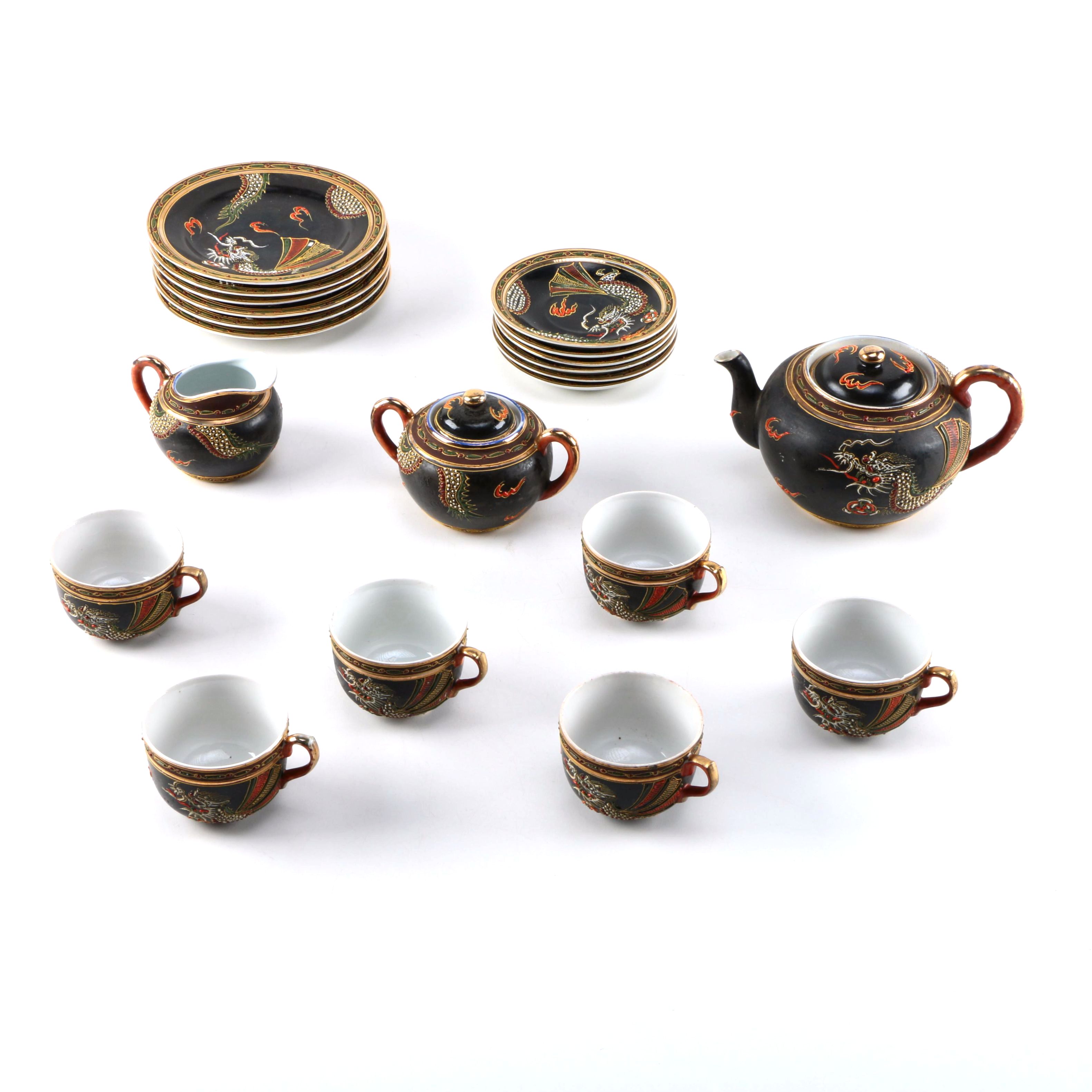 Vintage Japanese Kokusai Porcelain Tea Service