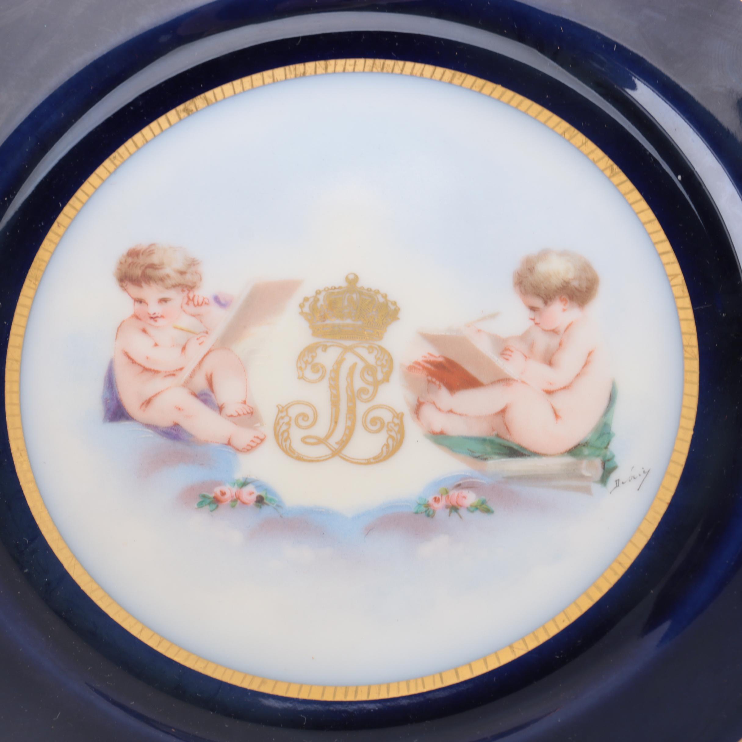 Sevres Chateau Des Tuileries 1846 Porcelain Plates