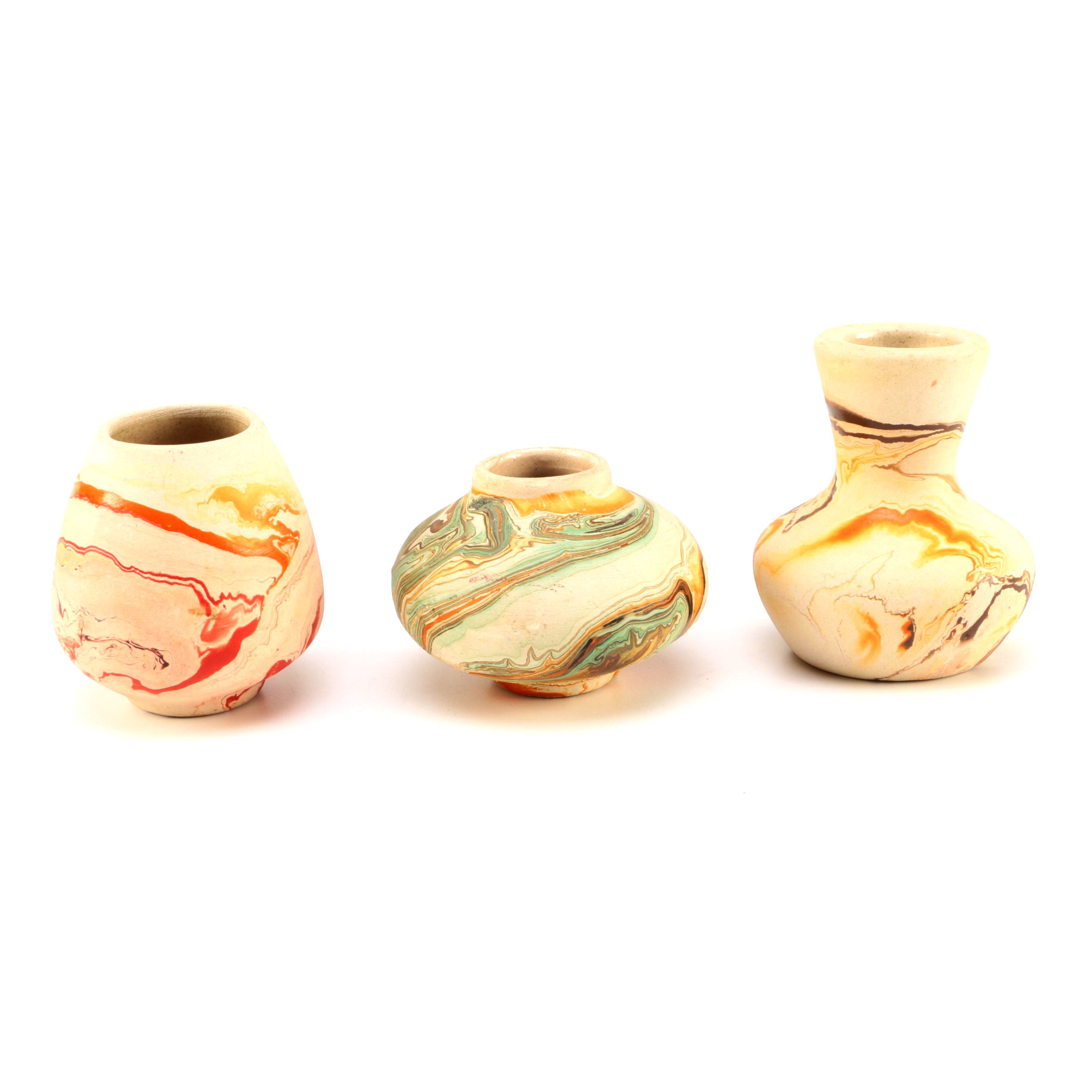 Nemadji Pottery Vases