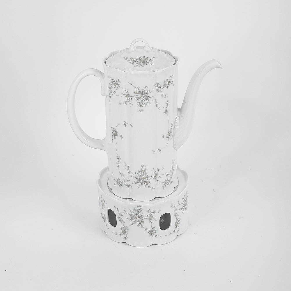 A Collection of Vintage Rosenthal "Classic Rose" Serve Ware Including a Tea Service