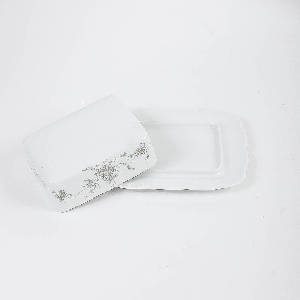 A Collection of Vintage Rosenthal "Classic Rose" Serve Ware Including a Tea Service