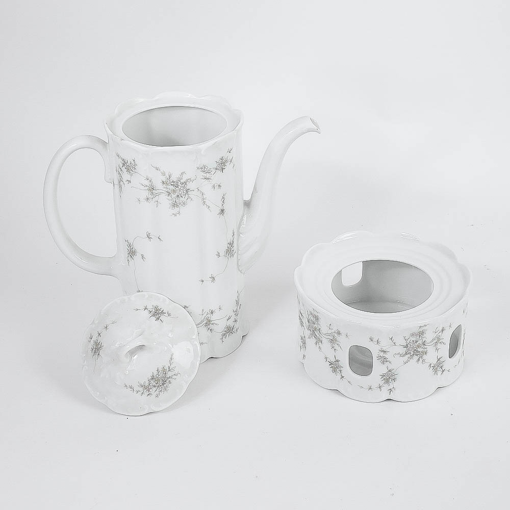 A Collection of Vintage Rosenthal "Classic Rose" Serve Ware Including a Tea Service