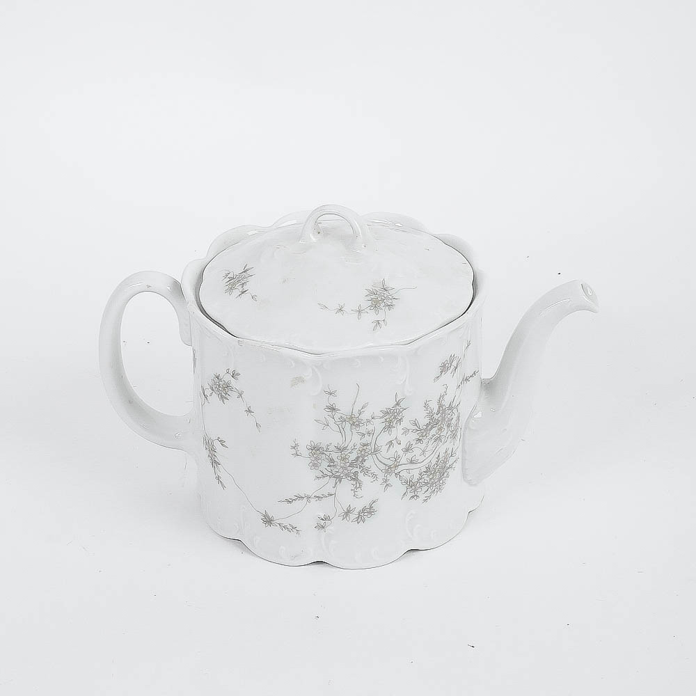 A Collection of Vintage Rosenthal "Classic Rose" Serve Ware Including a Tea Service