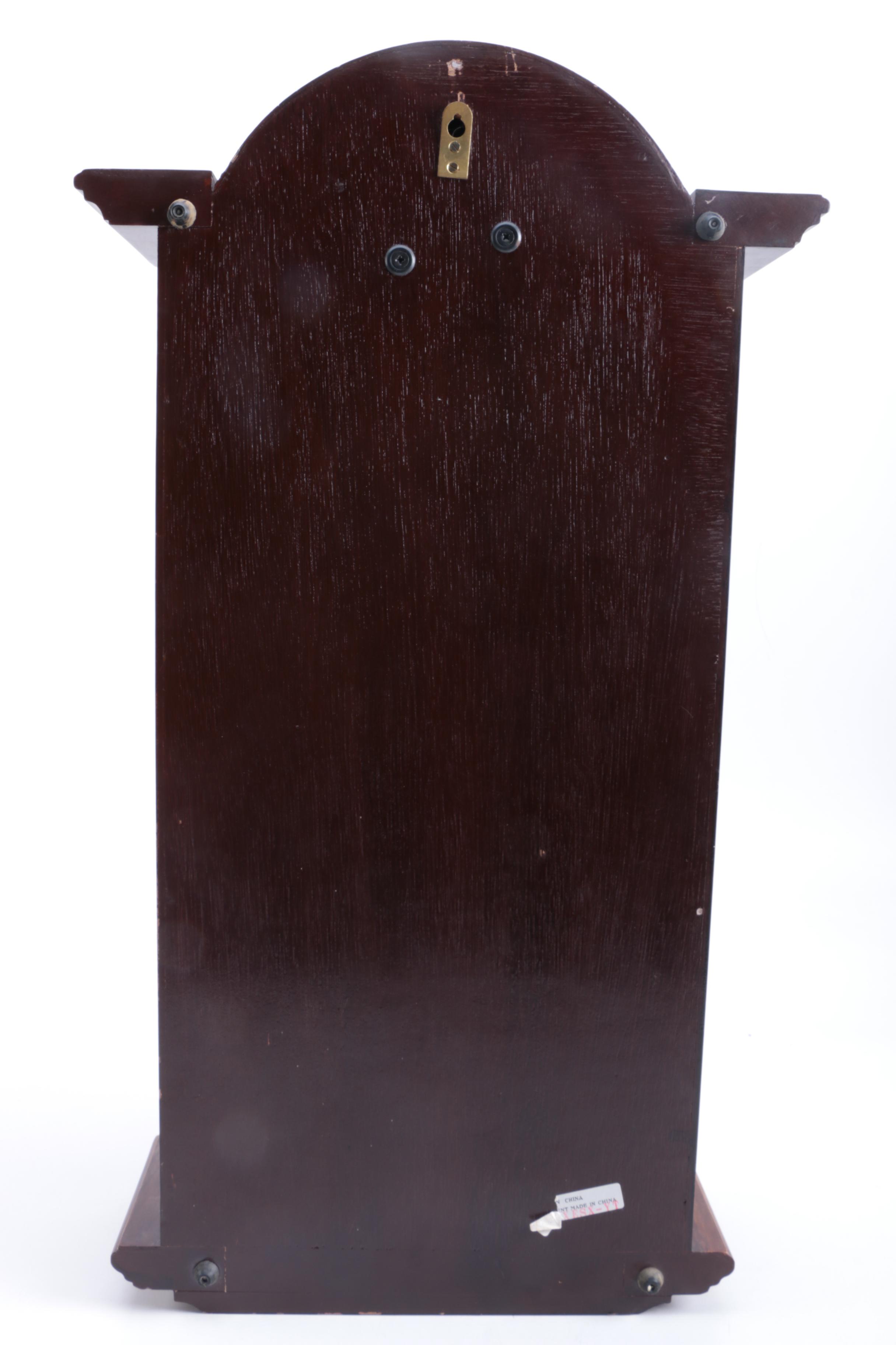 Waltham Wooden 31 Day Chime Wall Clock