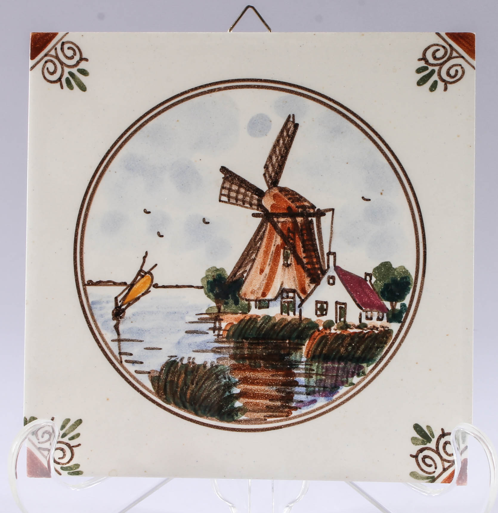 Hand-Painted Delft Tiles
