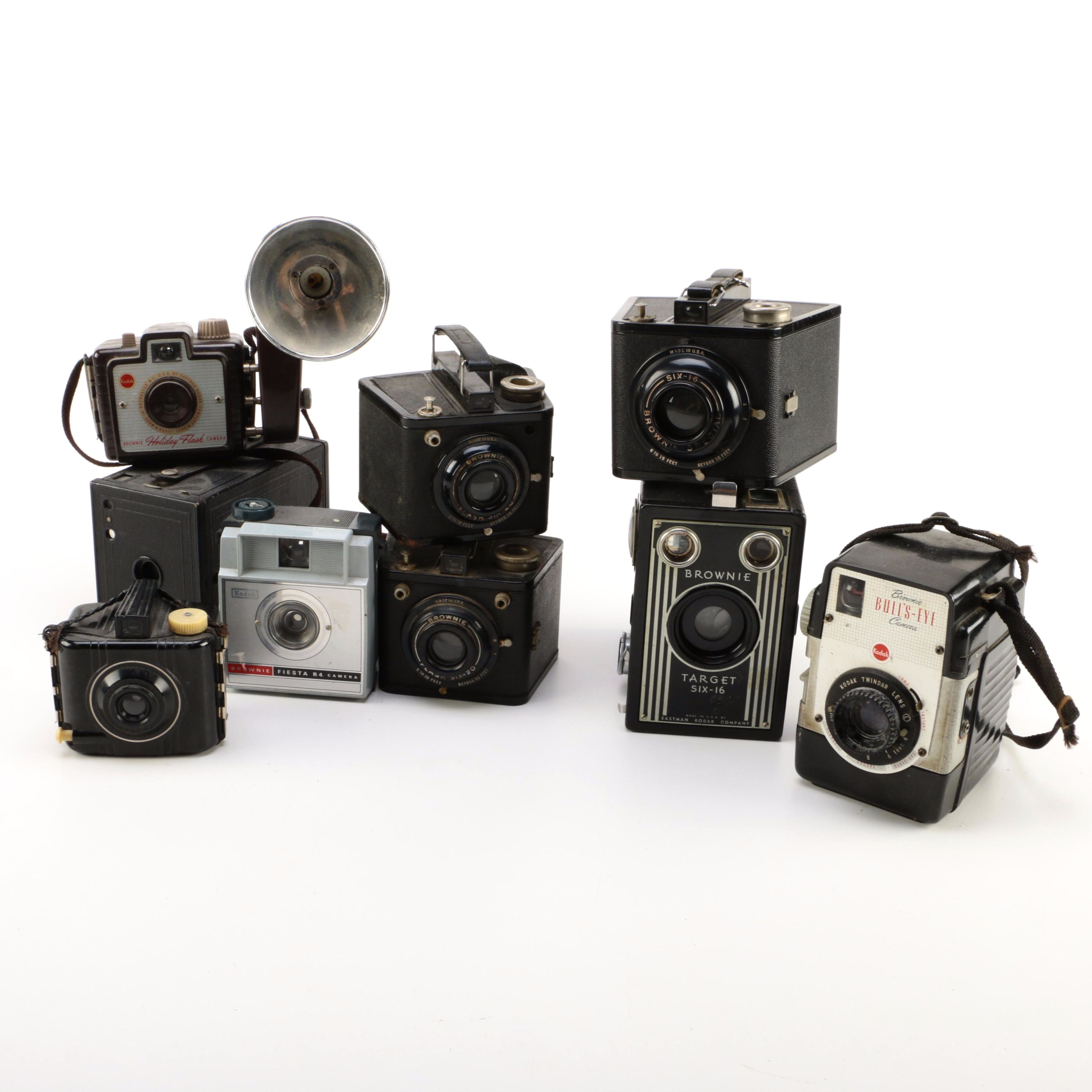 Assortment of Vintage Camera's