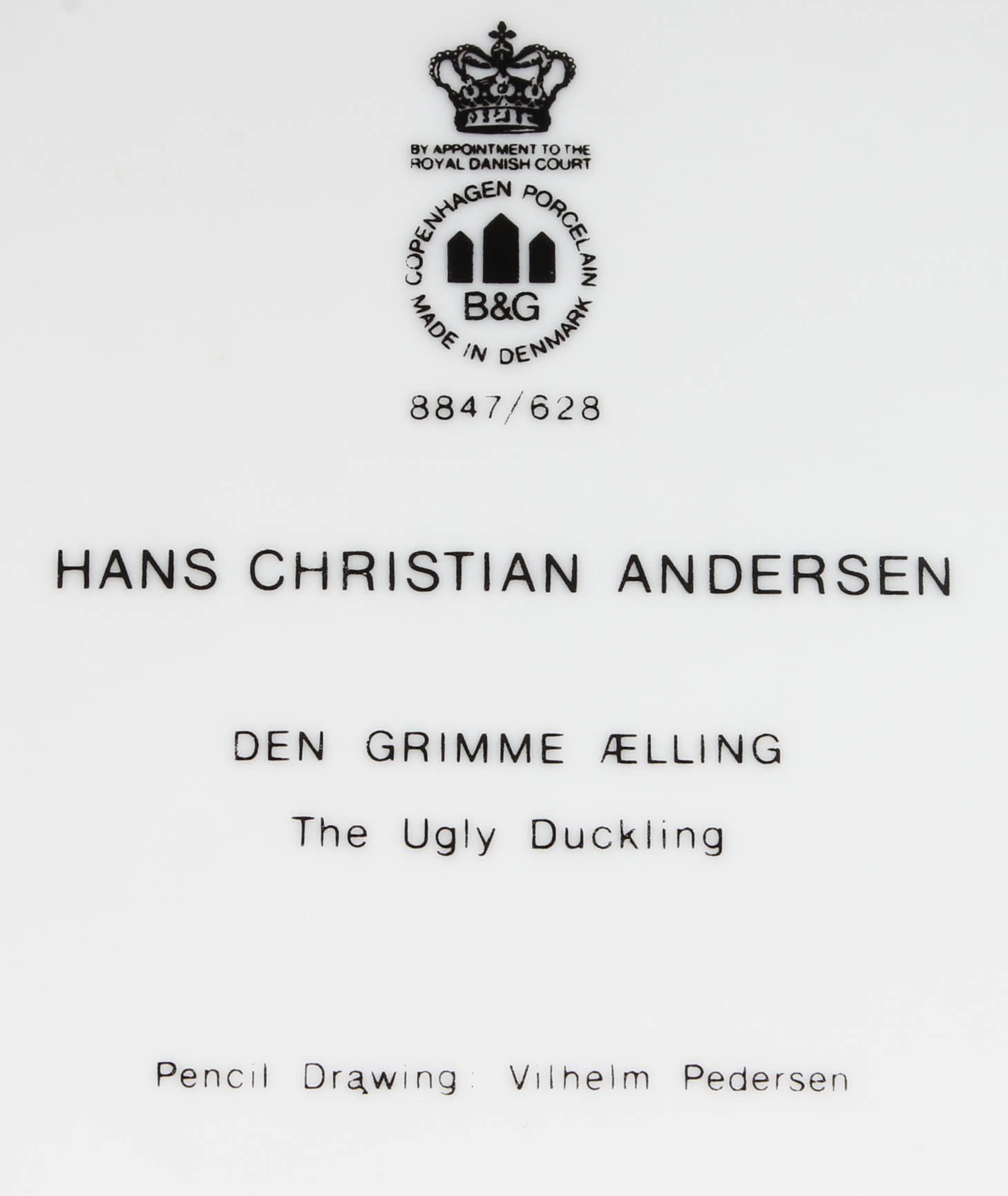 Bing and Grondahl Hans Christian Andersen Plates