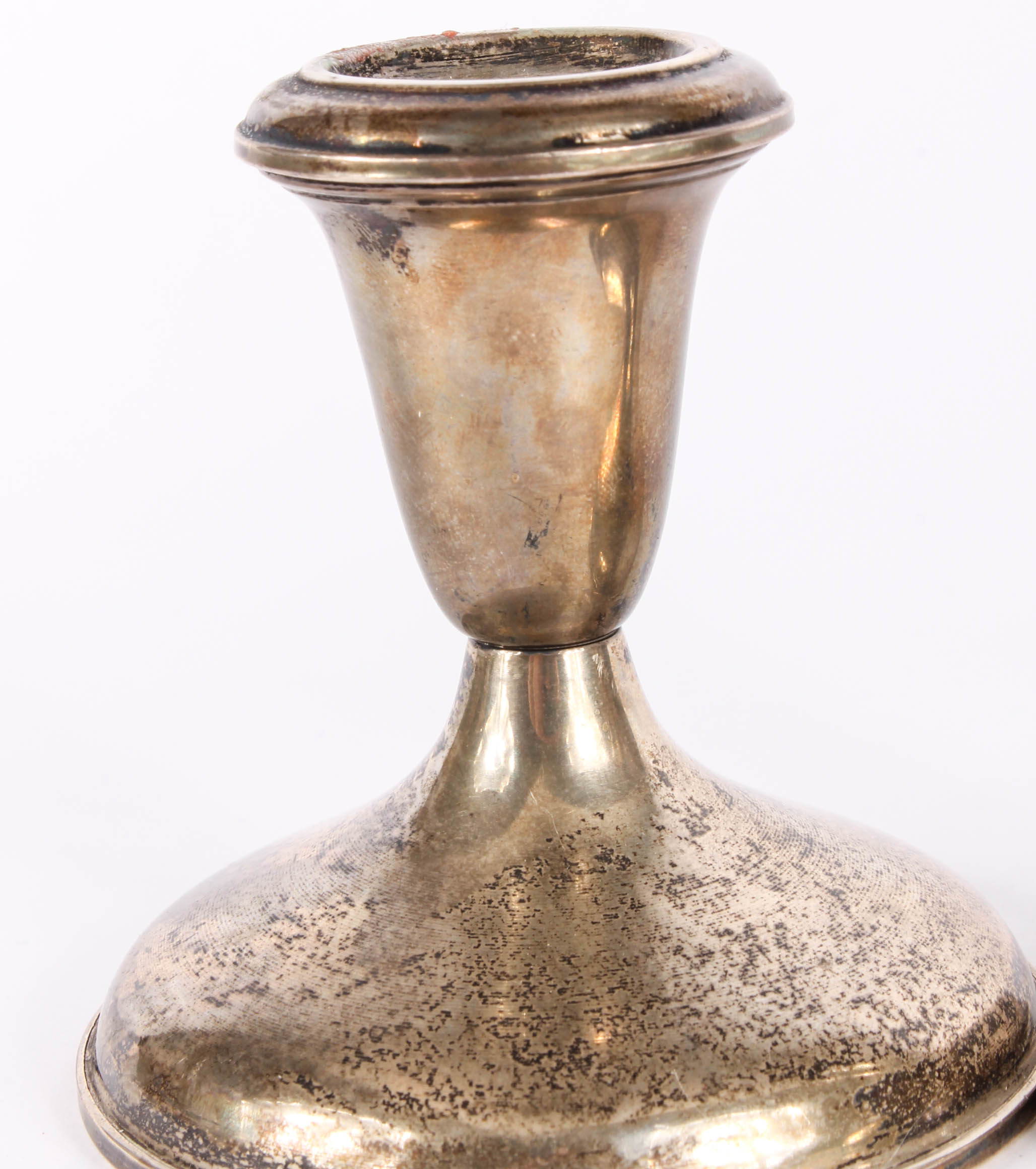 Weighted Sterling Silver Candleholders