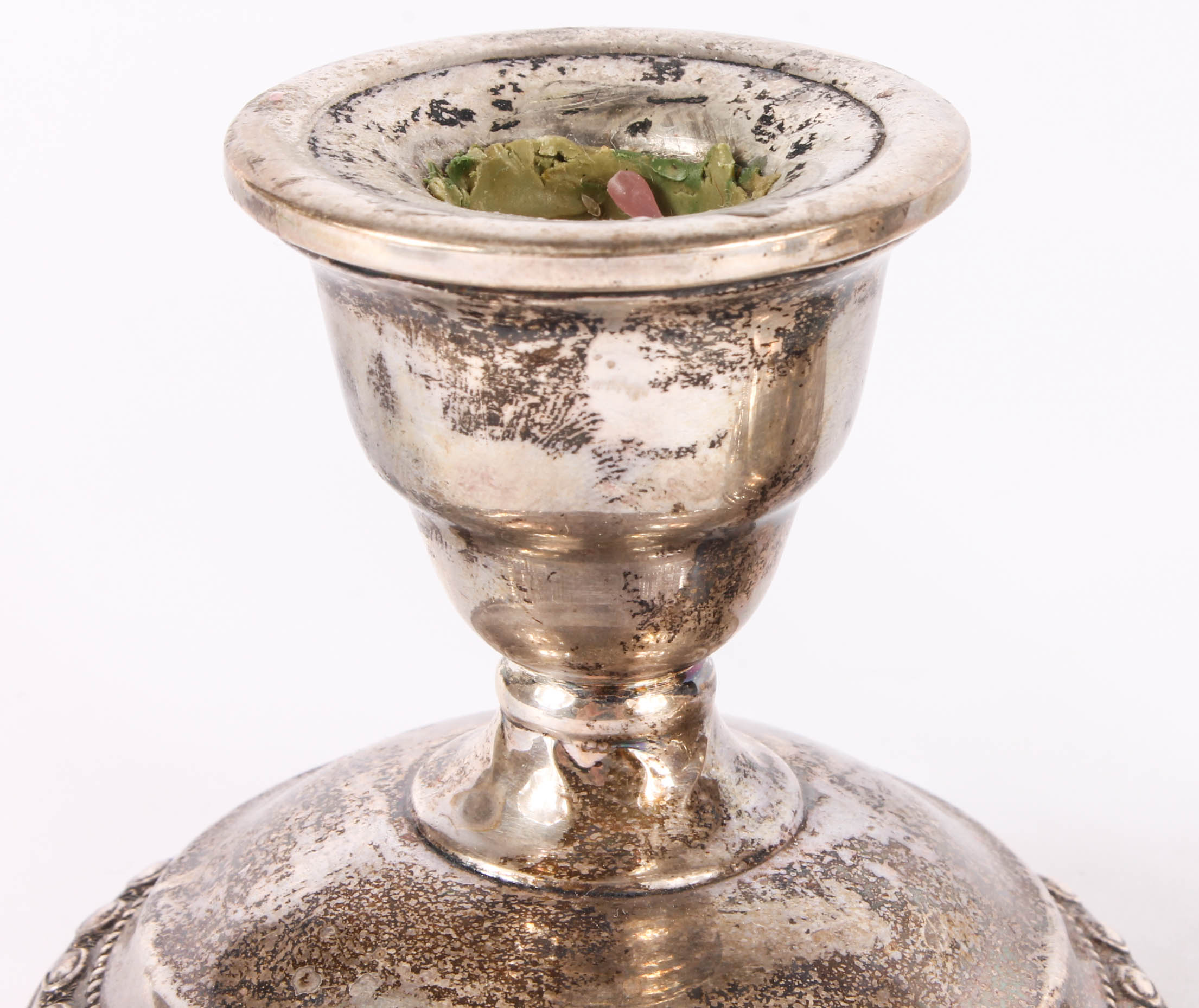 Weighted Sterling Silver Candleholders