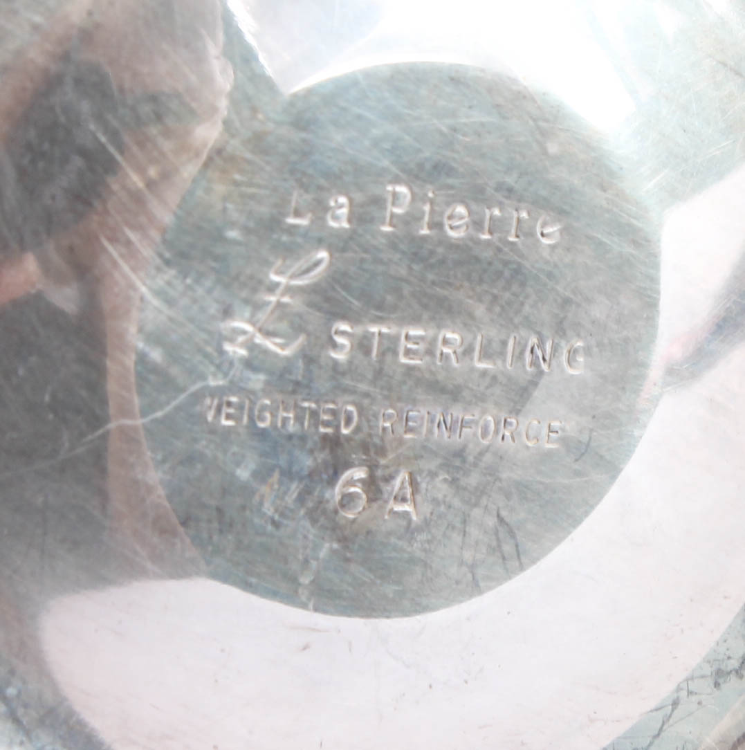 Weighted Sterling Silver Candleholders