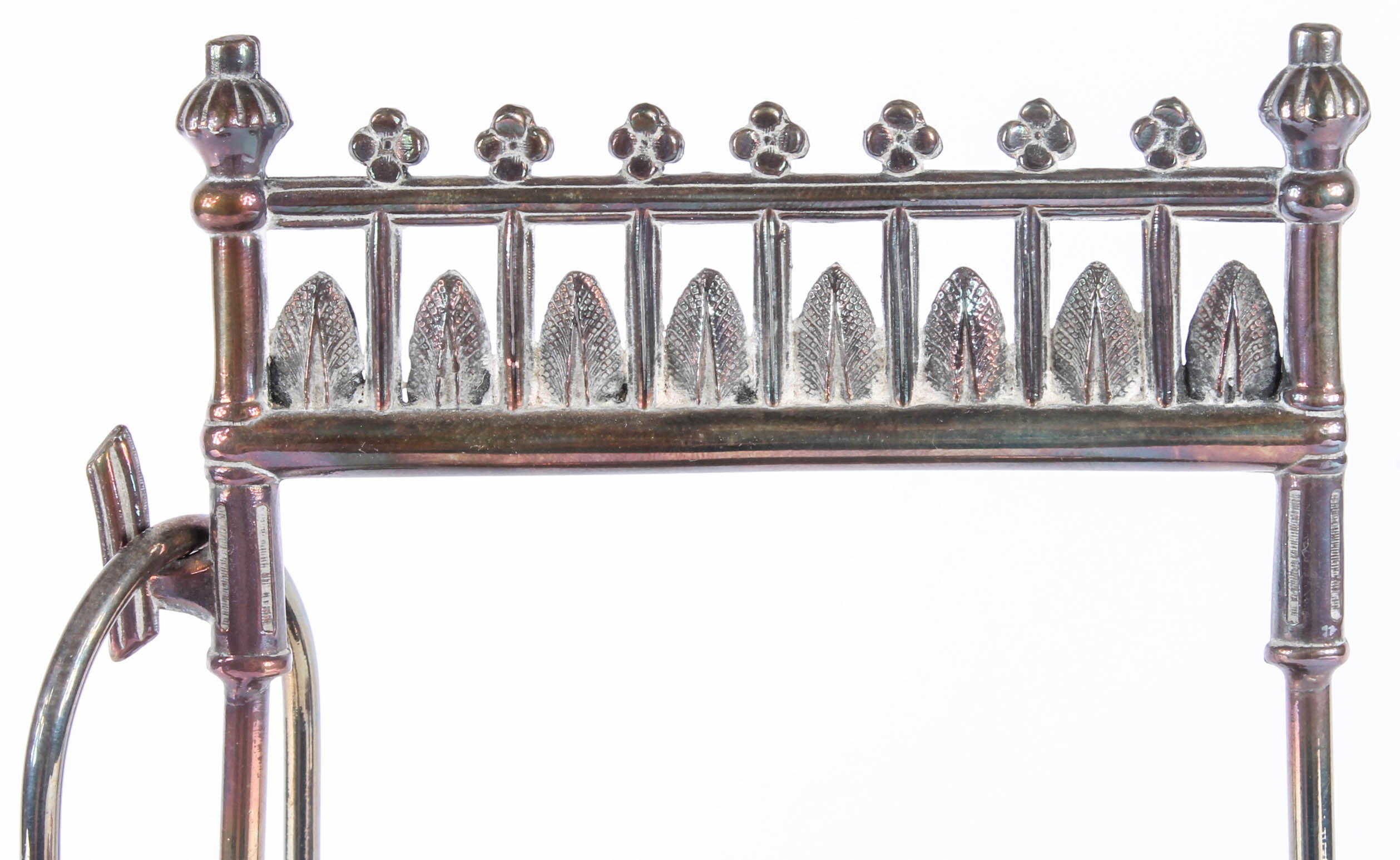 Vintage Silver Plated Pickle Castor