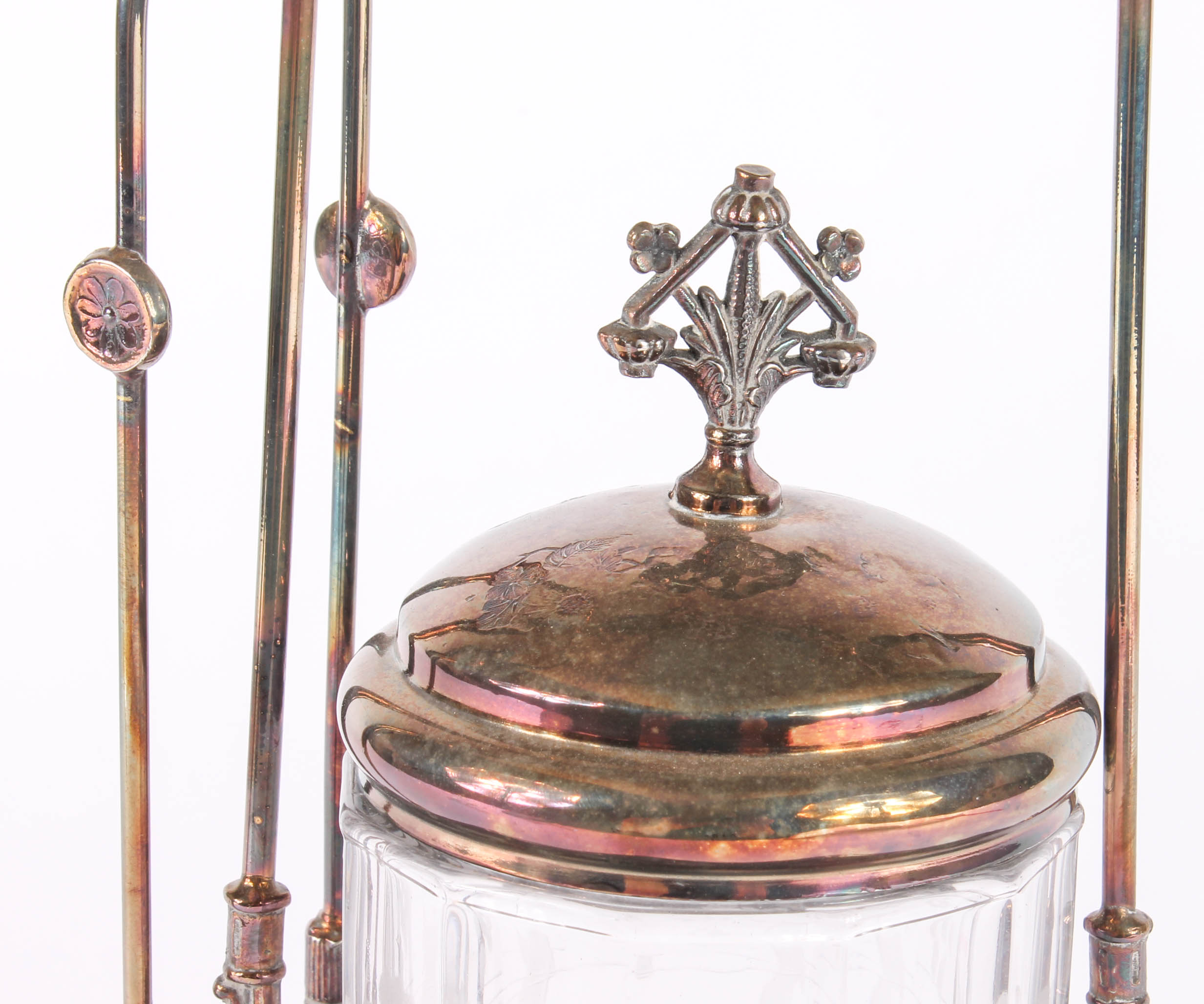 Vintage Silver Plated Pickle Castor